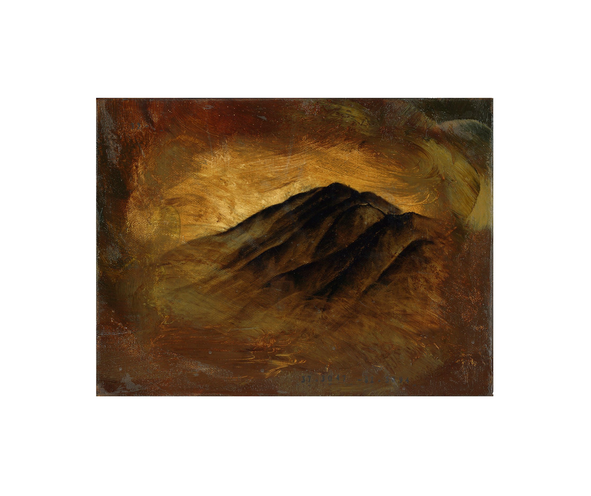 Psalm 32 (Ghost Mountains) - 9x12