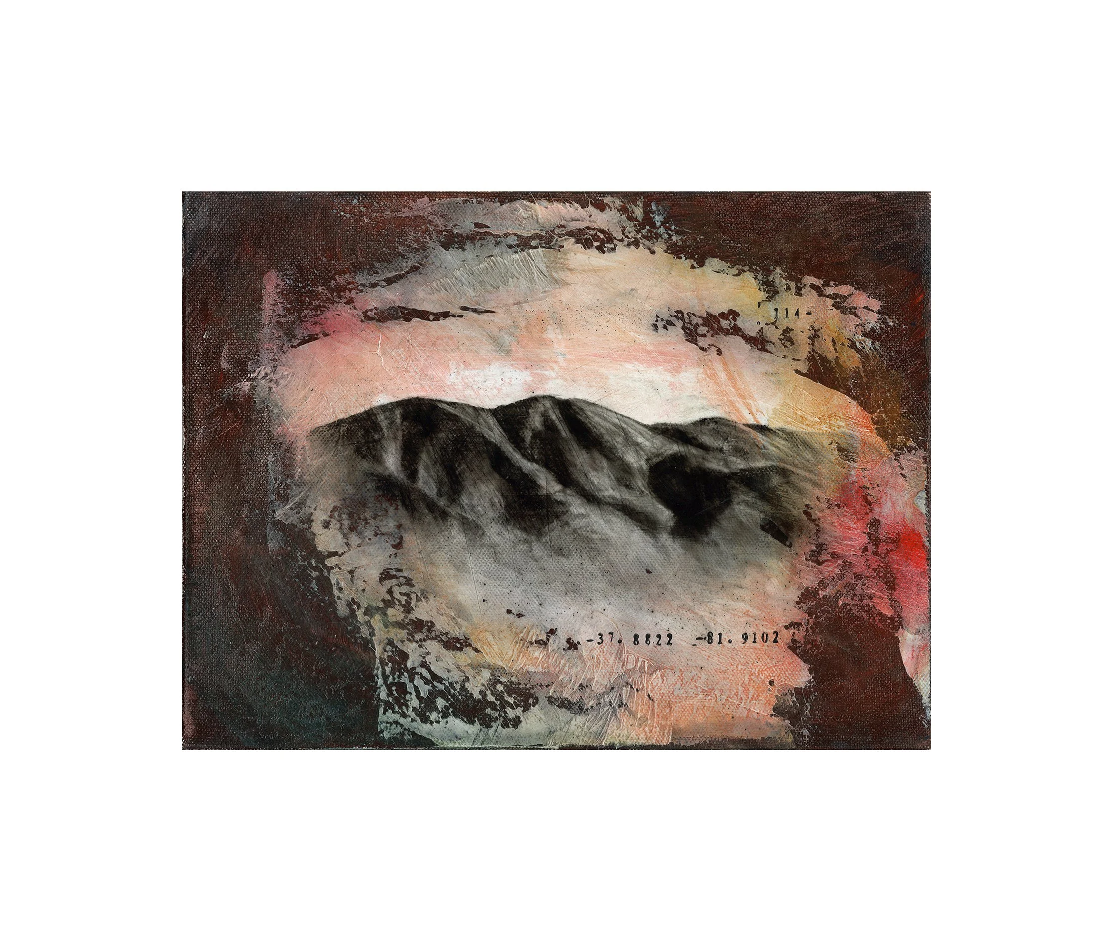 Psalm 114 (Ghost Mountains) 9x12