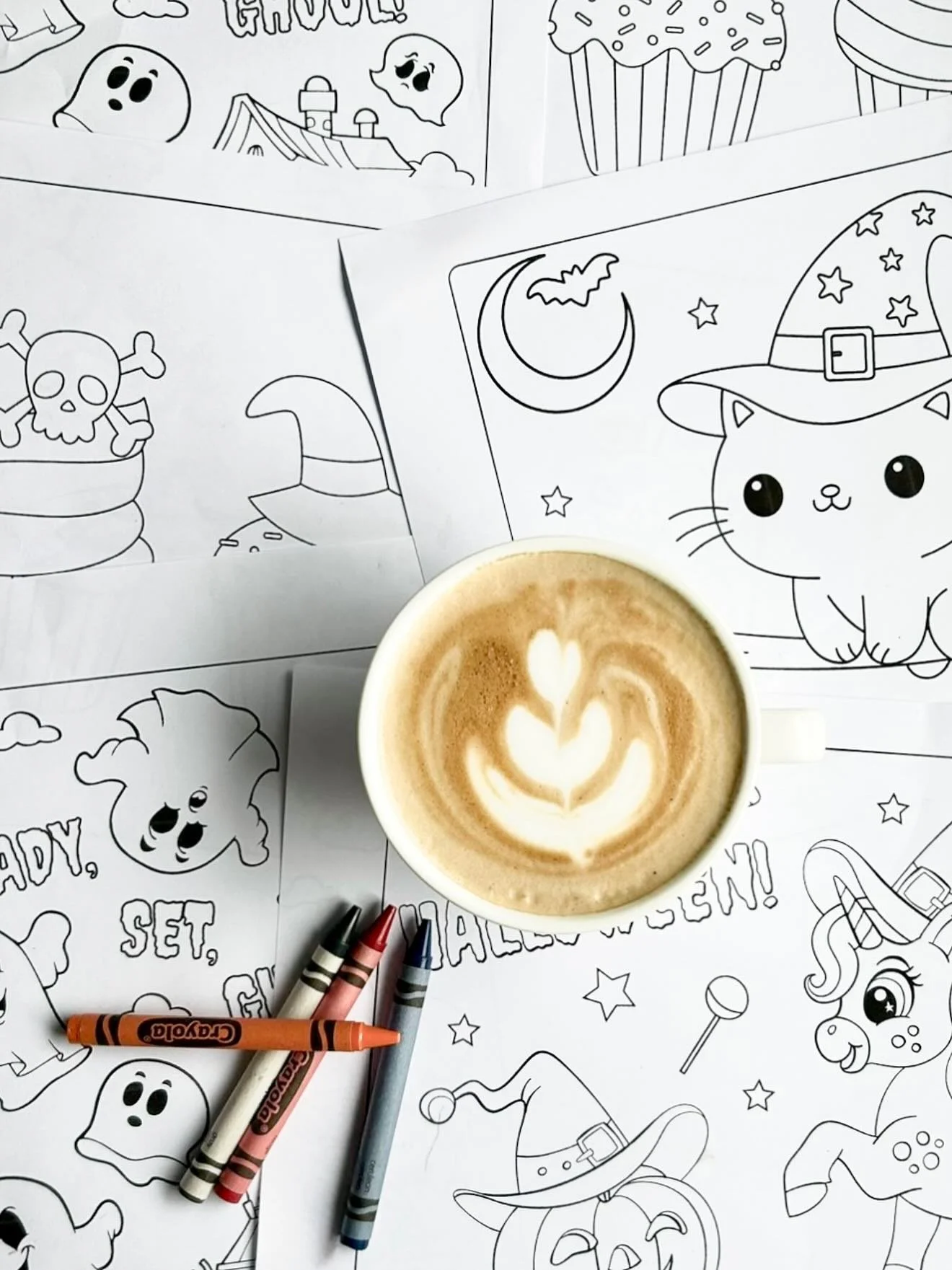Things are getting spooky in Fenor 👻🎃

We&rsquo;ve got some cute Halloween colouring sheets ready, so the kids can get creative while you relax with a coffee ☕️

Pop into the caf&eacute; this weekend! We&rsquo;re open every Thursday to Sunday from 