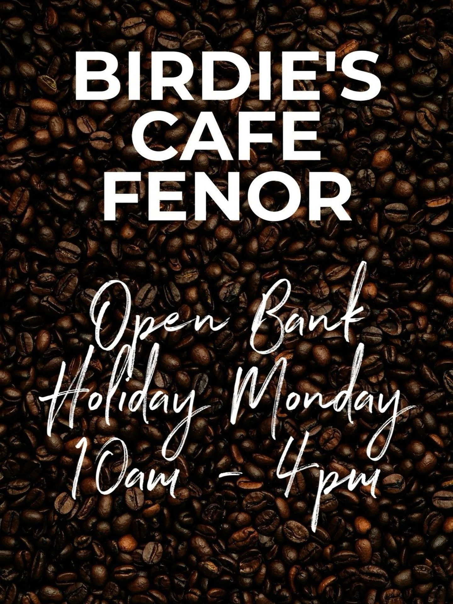We&rsquo;re open this weekend from 10am - 4pm, and we&rsquo;ll be serving delicious coffee and toasties on the bank holiday Monday too!

📍 Birdie&rsquo;s, Fenor, Co. Waterford &middot; X91 E63F
⏰ 10am&ndash;4pm

#birdiesfenor #waterfordcafe #singleo