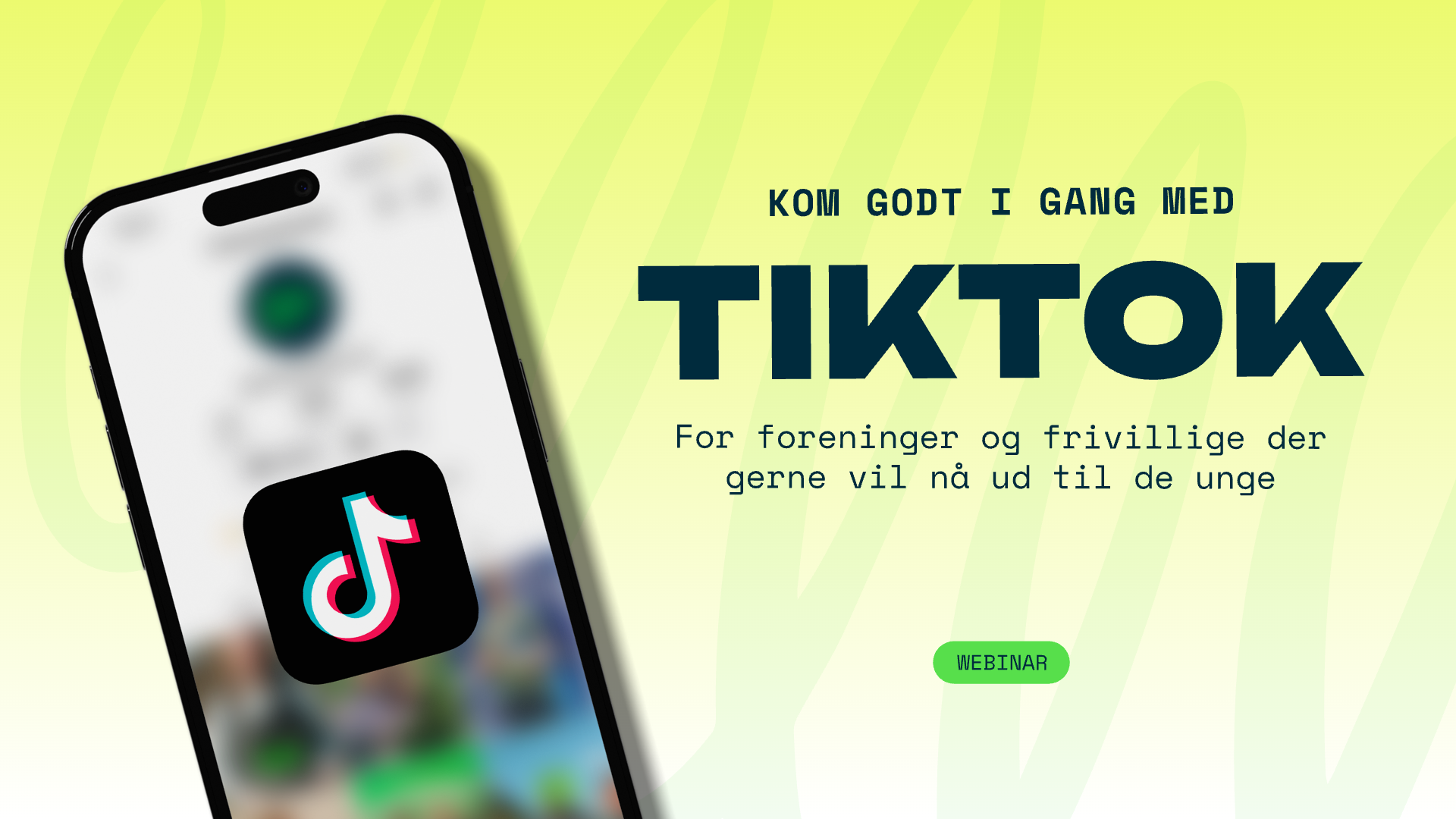 Webinar: Kom godt i gang med TikTok