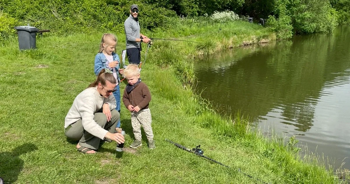 Lystfiskeriets dag ved Dyringkær Put and Take, Haderslev