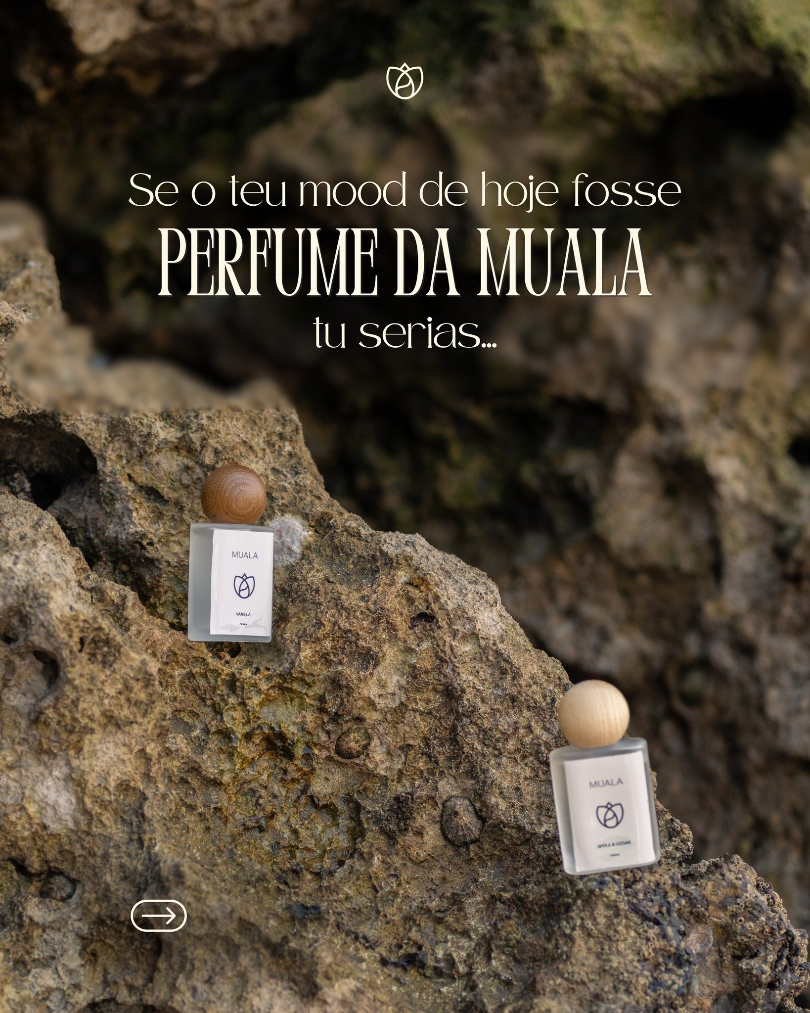 Lembra-te, perfume fica na mem&oacute;ria&hellip;

Deixa nos coment&aacute;rios como gostarias de ser lembrada hoje? 
Fresca e frutada com notas amadeiradas ou doce, quente e acolhedora&hellip;

#MualaSkincare #AromasMuala #Fragr&acirc;ncias #Perfume