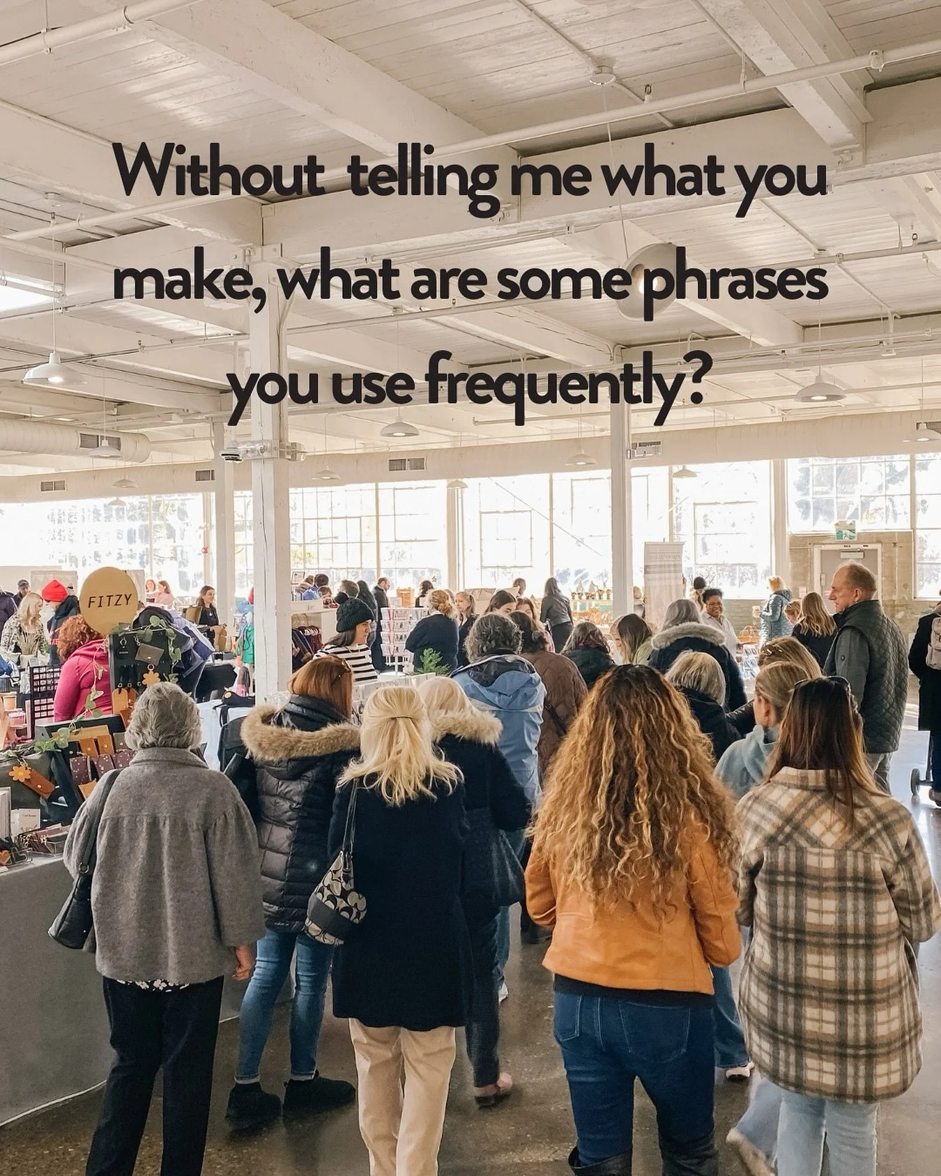 We’ll go first… “It’s on my list for today”