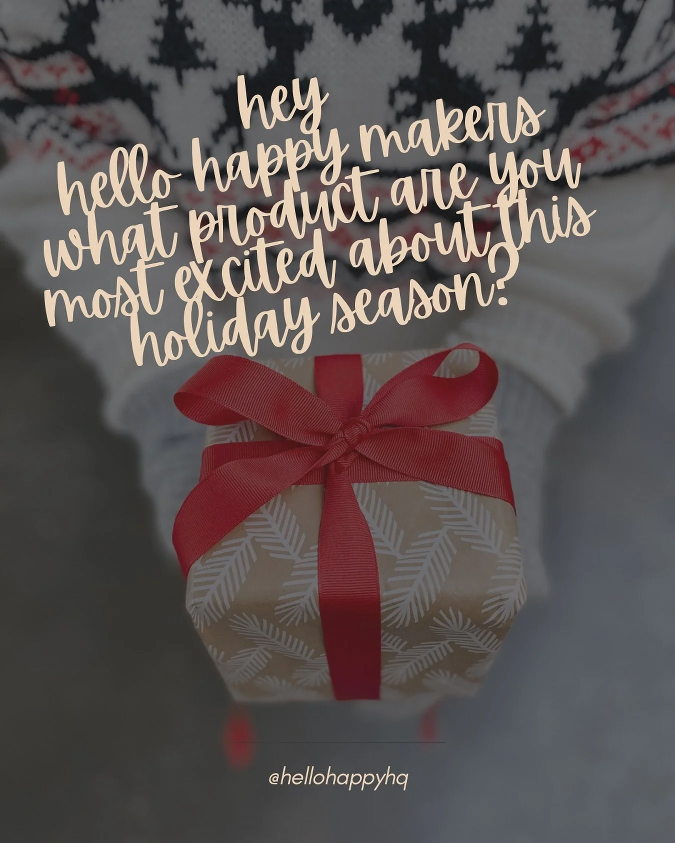 boy do we ever get excited when YOU&rsquo;RE excited about what you&rsquo;re creating! give us all the deets on your fave product hitting the tables at your next holiday market!