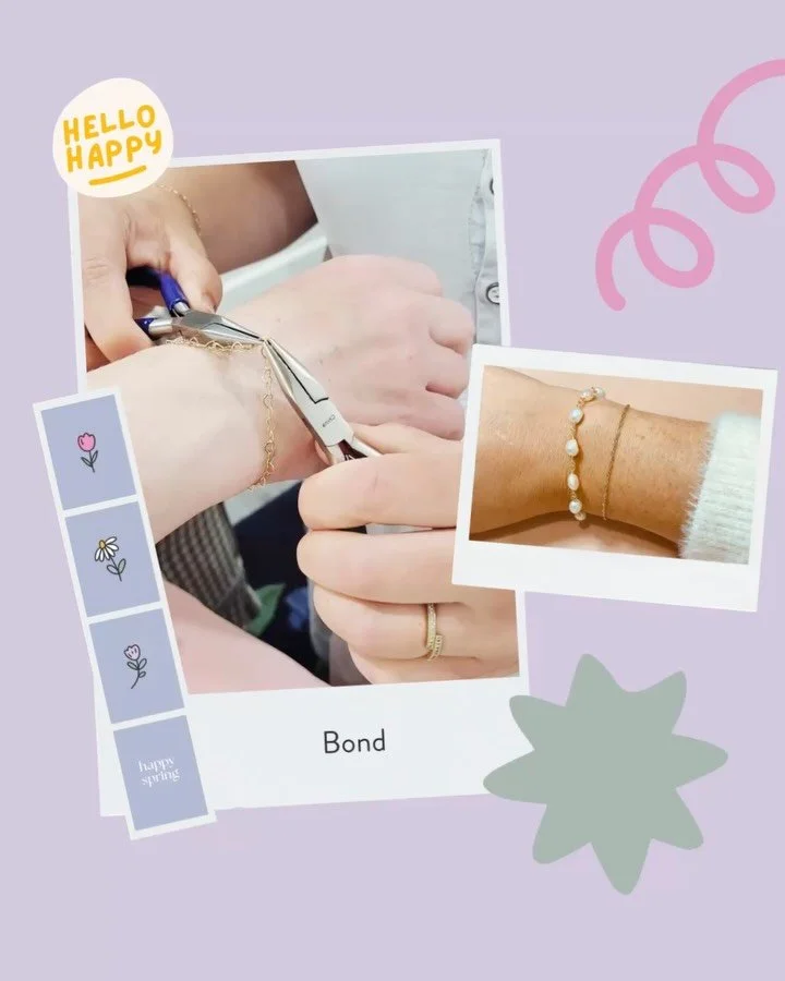 🌷meet the maker🌷
 Your future impulse purchase lives here, say hello to @bondpermanentjewelry 

🌷Happy Spring🌷
Sunday, May 3
11:00 AM - 4:00 PM
Shawn &amp; Ed Brewing Co
65 Hatt St, Dundas On
no admission, free parking, kid friendly