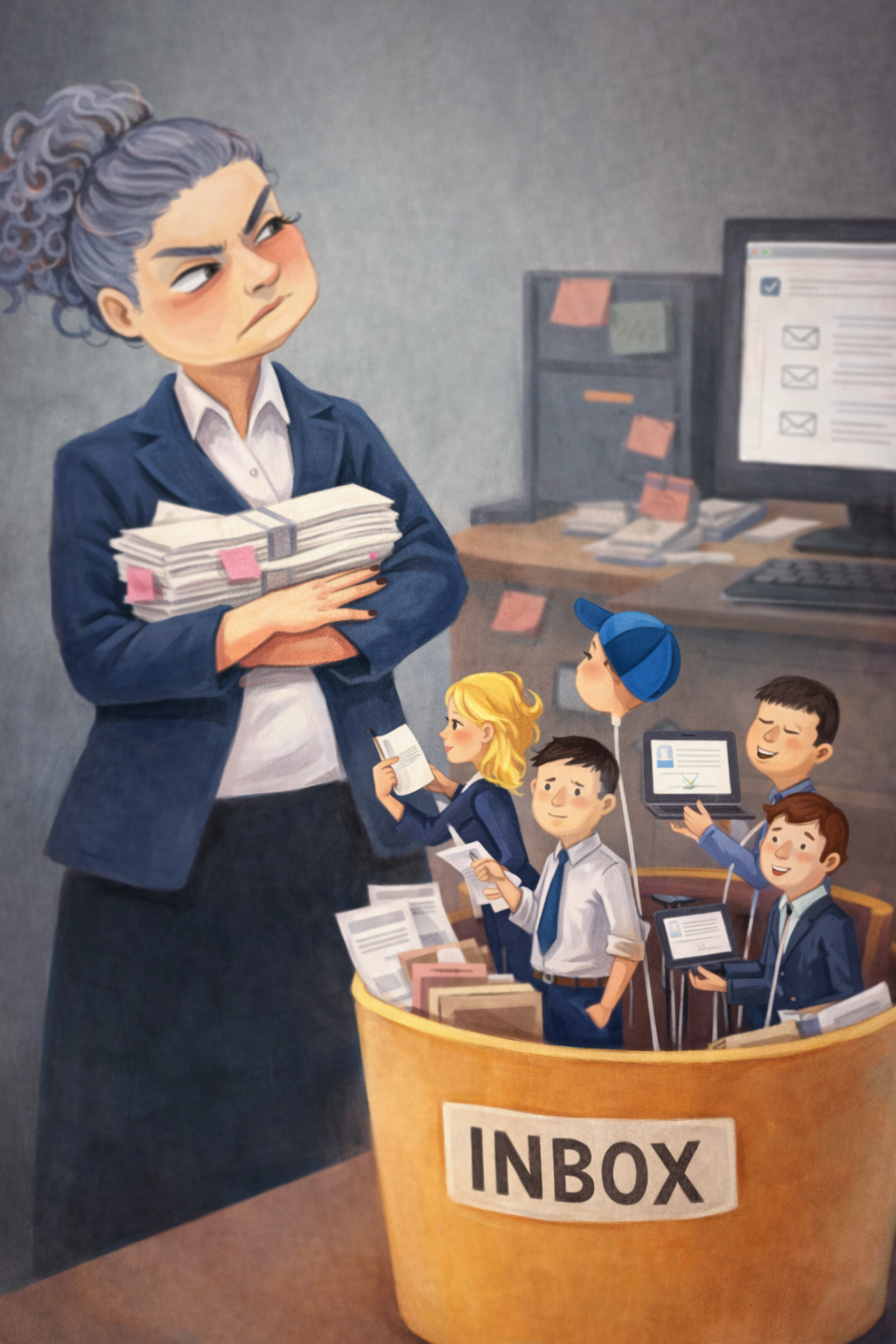 Quando diventi responsabile pensi di dover controllare tutto