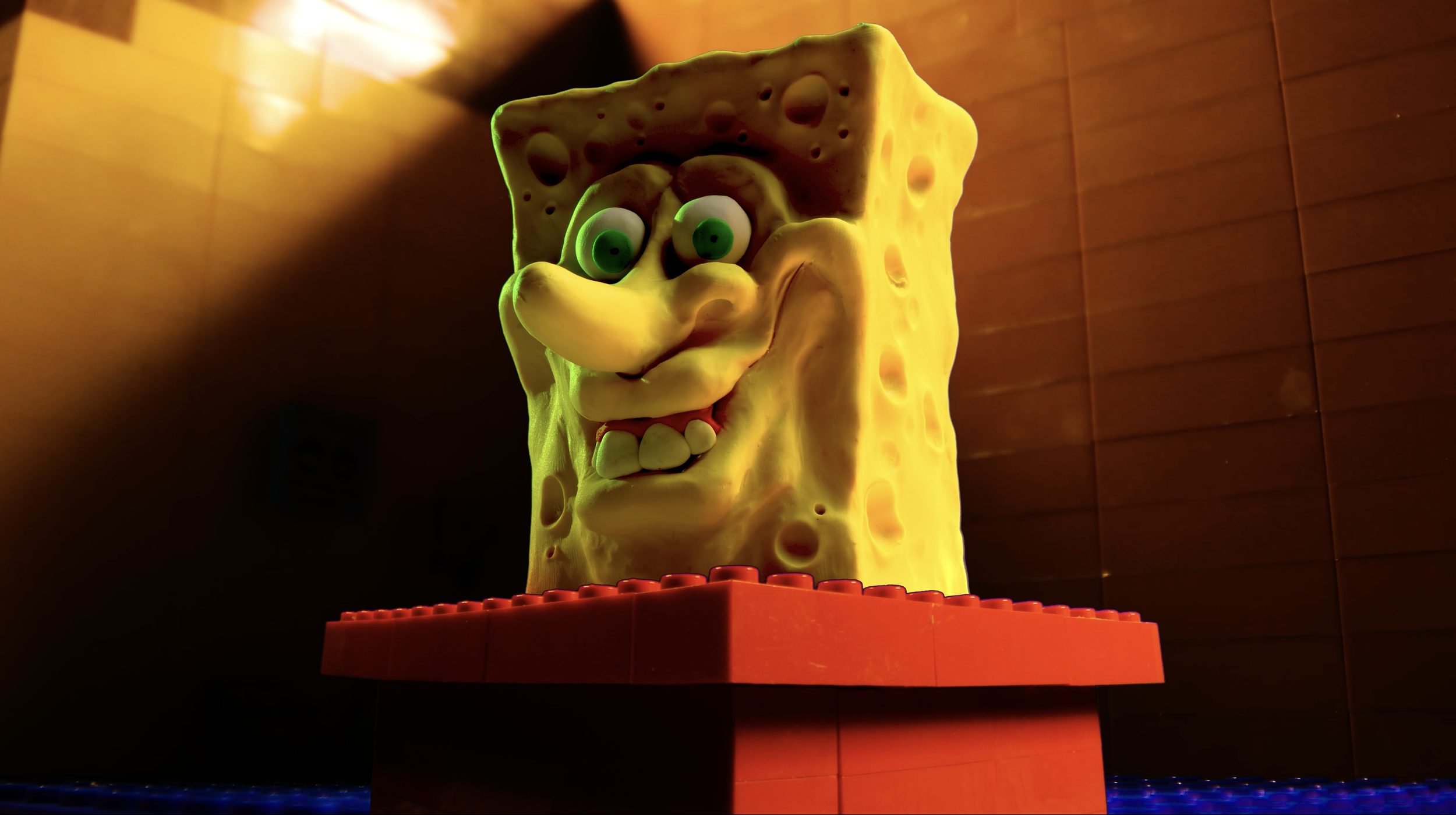 SquidBob Tentaclepants Monster (Van Aken Plastalina)