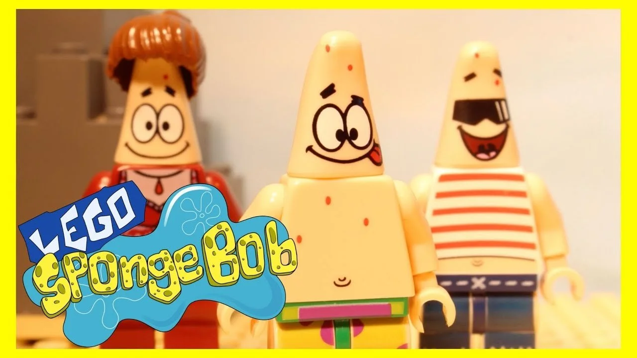 I'm With Stupid -lego spongebob