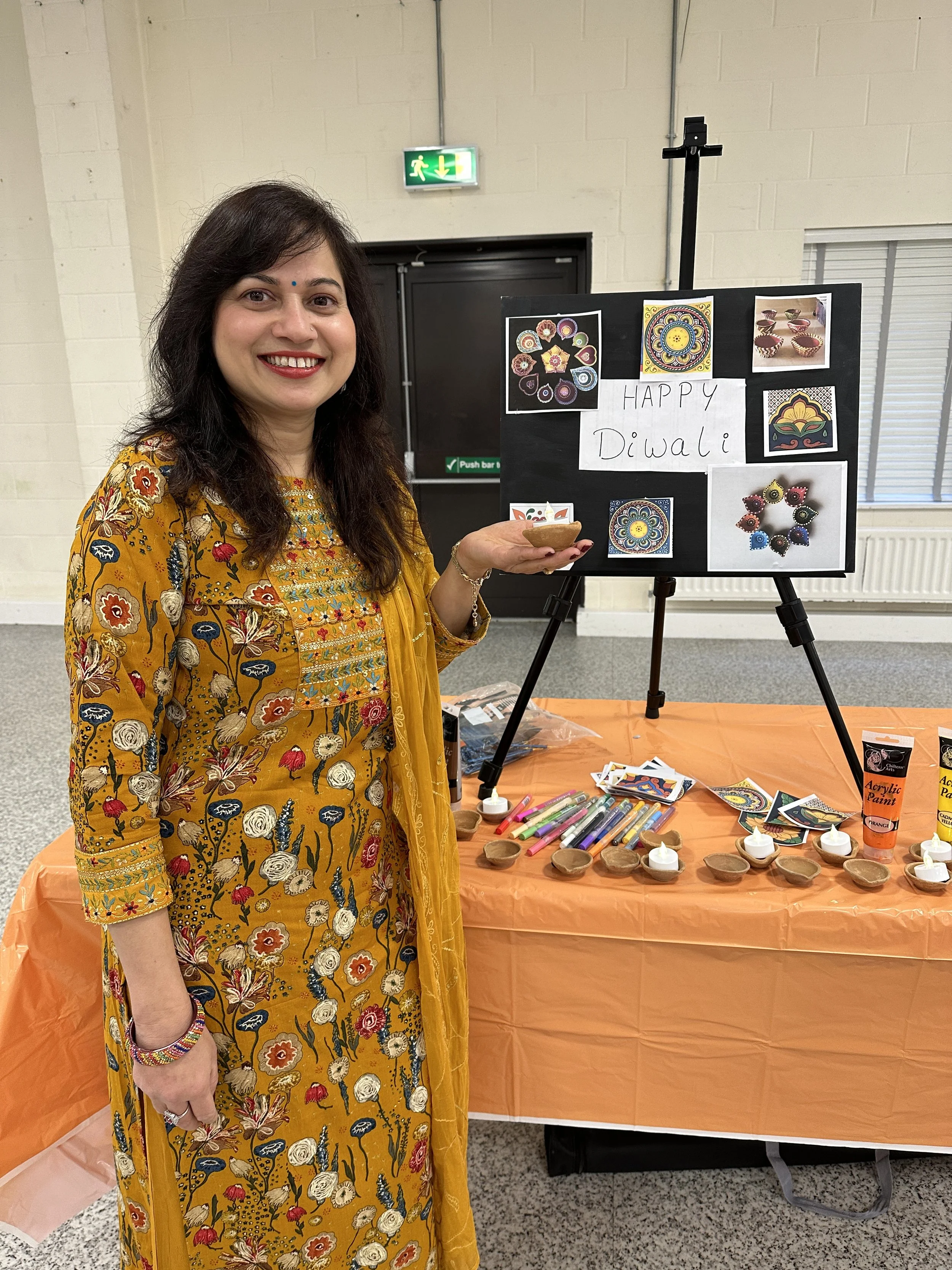 Diwali Diya (oil lamp) painting Workshop