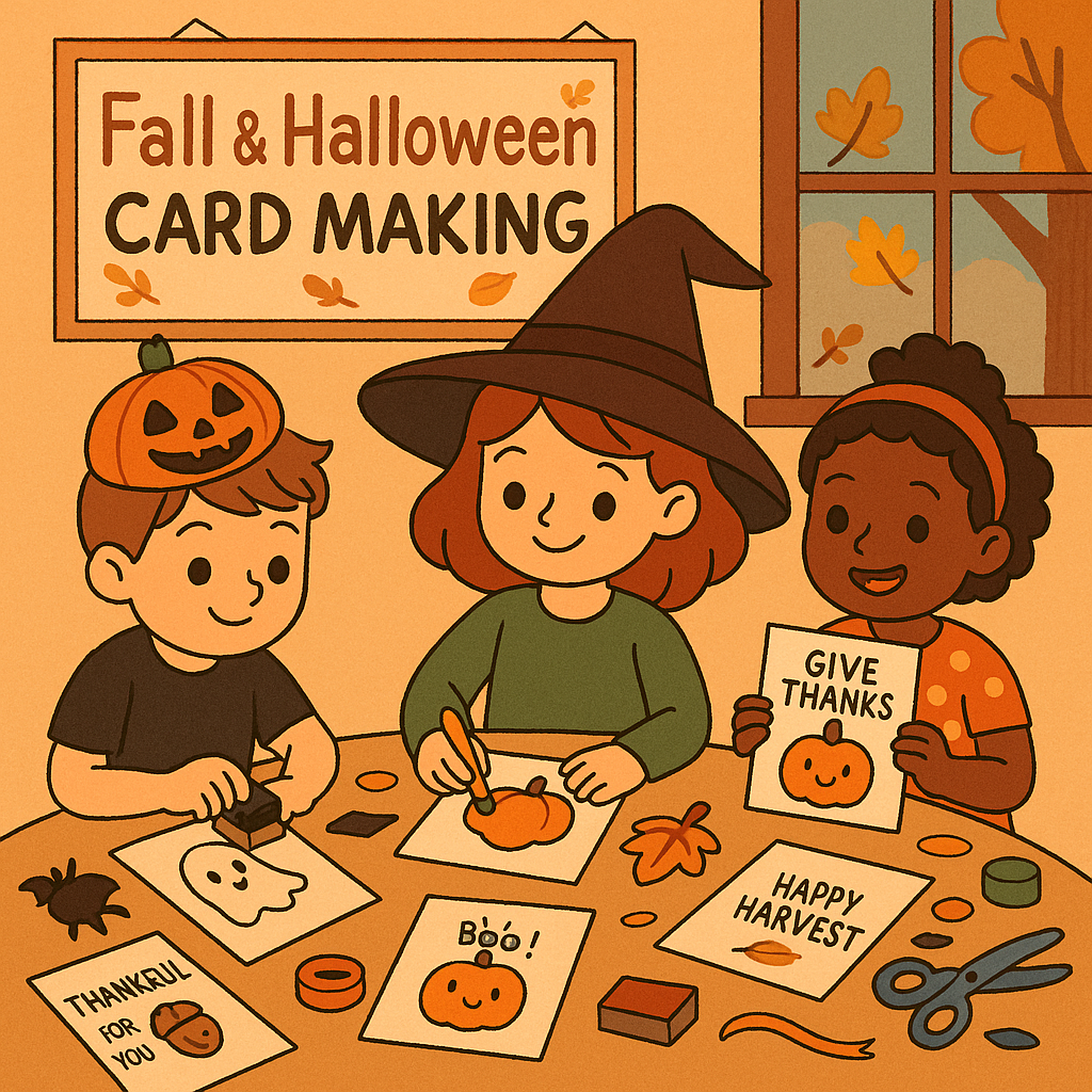 Fall and Halloween Special Card Class