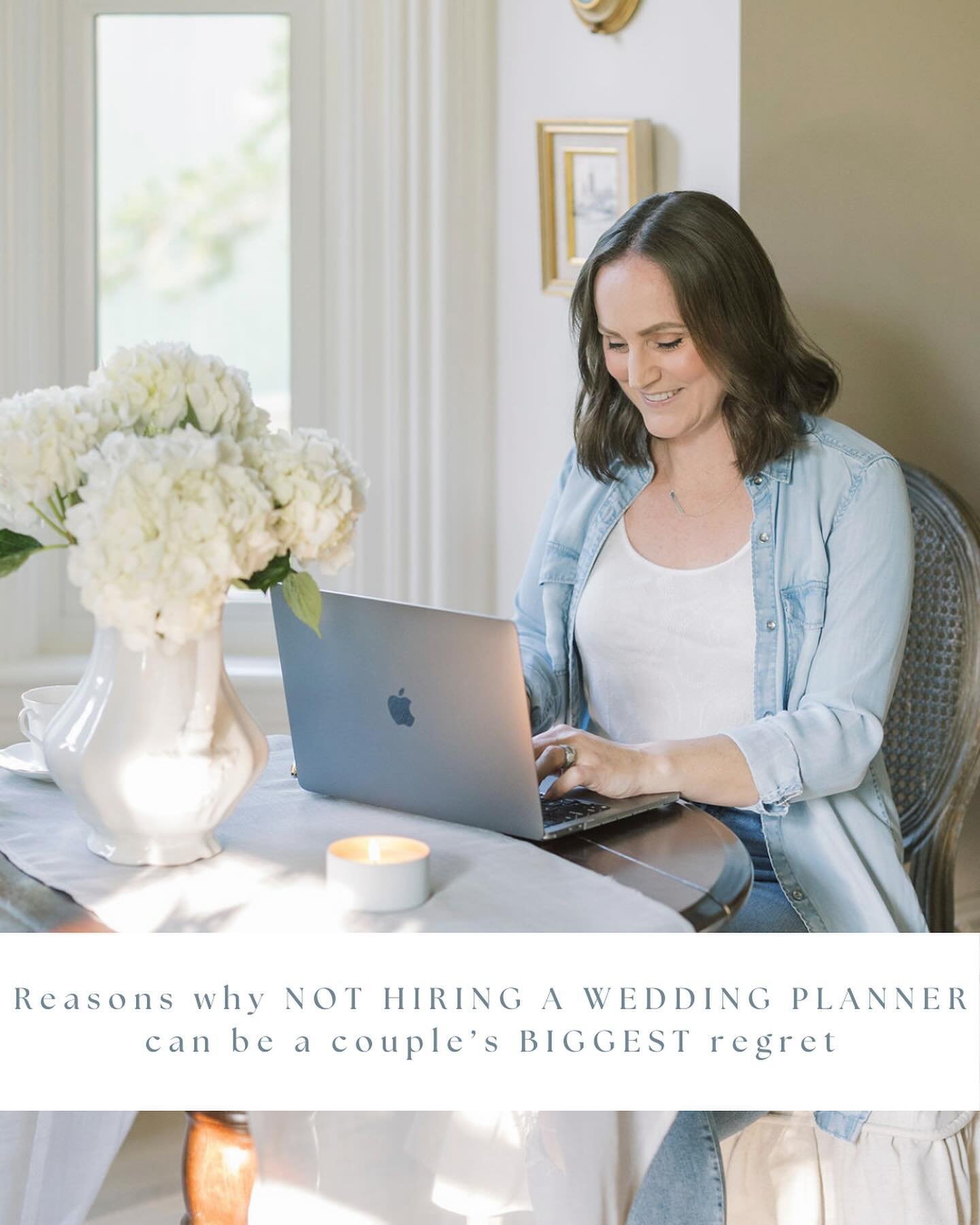 Continuing from yesterday&rsquo;s post and sharing another big regret from couples, one I hear a lot - that they wished they understood the importance and value behind hiring a wedding planner...OR that they booked a smaller service with a planner an