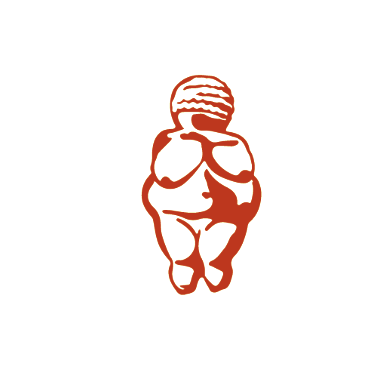 Drawing of Venus of Willendorf by Burcu Koleli