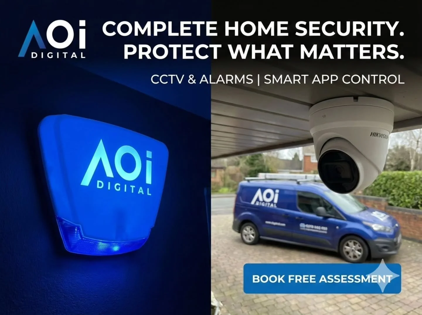 Total control at your fingertips. 📱 

Modern security isn't just about alarms; it's about smart integration. We install industry-leading Pyronix and Hikvision systems that allow you to arm your house, check your cameras, and monitor your property fr