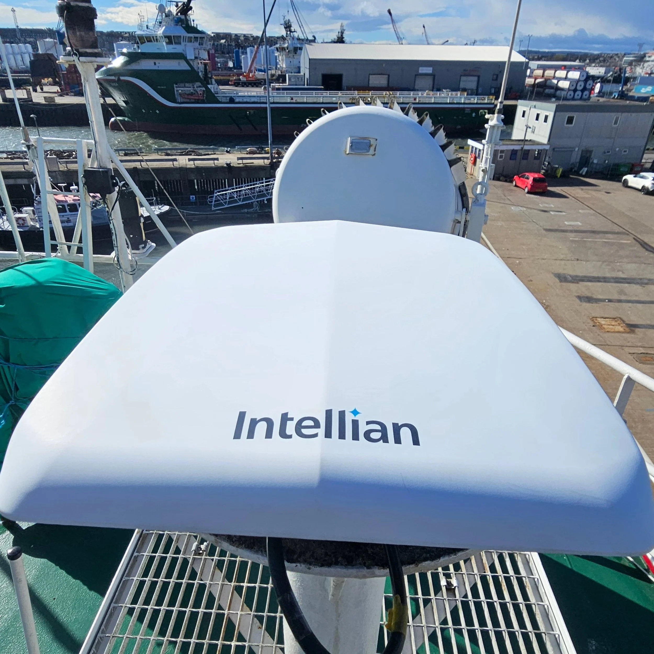 🚢 Maritime Connectivity Upgrade | Aberdeen Harbour 🌊

Another successful vessel installation completed by AOI Digital&mdash;bringing fast, reliable connectivity offshore where it matters most.

⚙️ Project Overview

📡 Intellian Satellite Broadband 