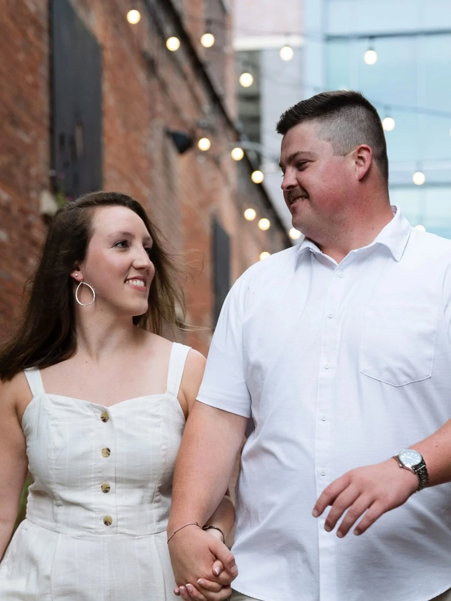 She checked YES! Meet Nathan and Elise a nurse and a firefighter who met on warm summers night at a George strait concert. These two are so at ease with each other and compliment each other's goofy nature in a way that created a photoshoot filled wit