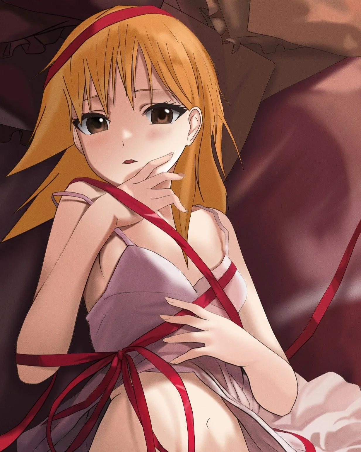 Valentine 💖
Soft ribbons, warm light, and a heart full of emotion.
Caramal Lightning in a Valentine-themed piece inspired by romance and intimacy. 🌹
.
.
.
#animeart #digitalart #originalcharacter #ocart #animeartist #valentineart #romanticaesthetic