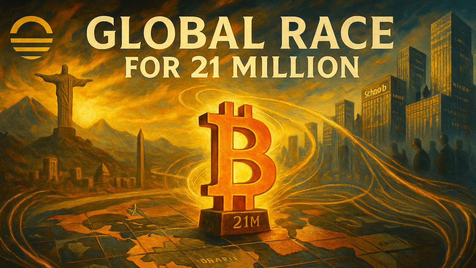 Citi, Schwab, Nubank, &amp; Aureo: The Global Bitcoin Race for 21 Million