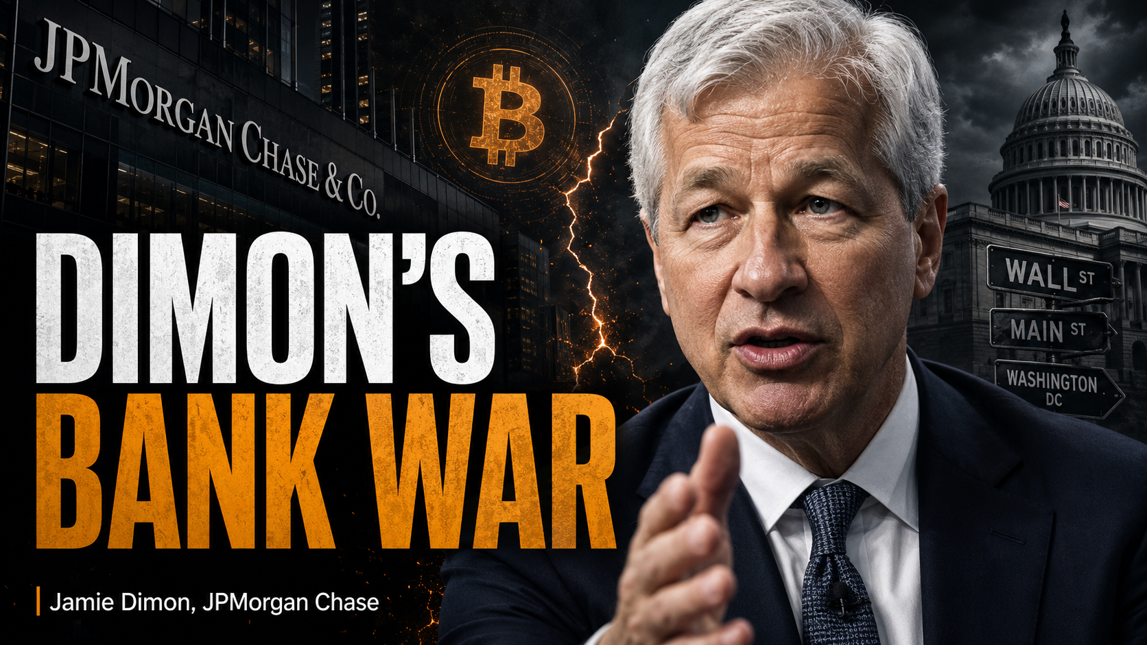 Inside Saylor's Bitcoin Sale &amp; Jamie Dimon's War On Coinbase