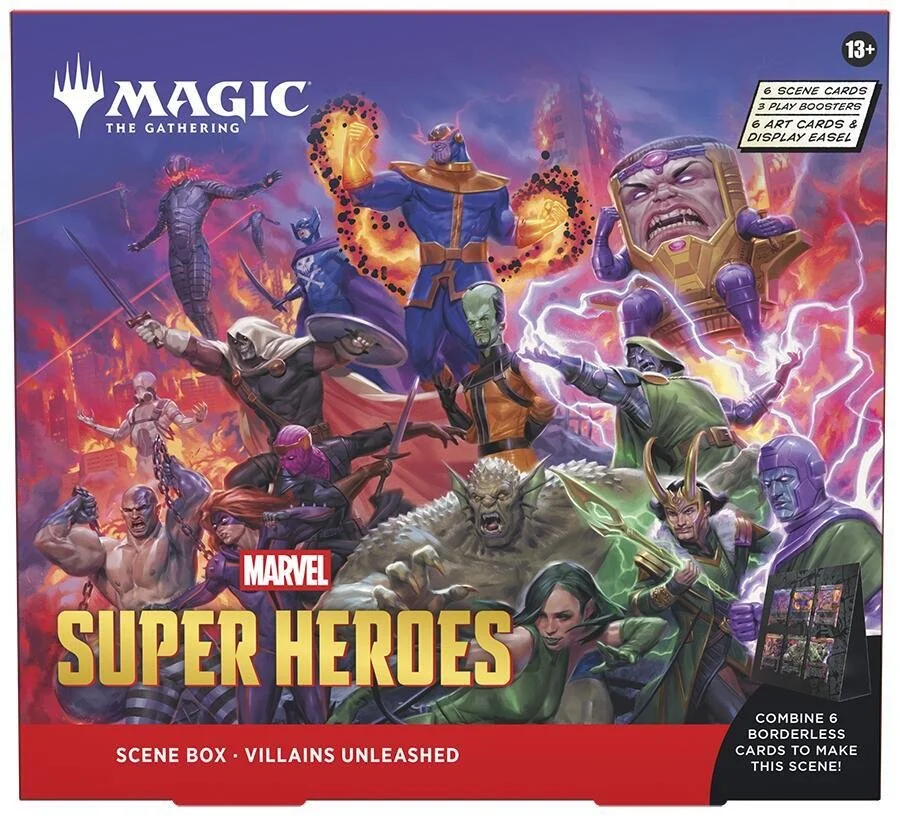 Marvel Super Heroes Scene Box - Villains Unleashed - Magic the Gathering