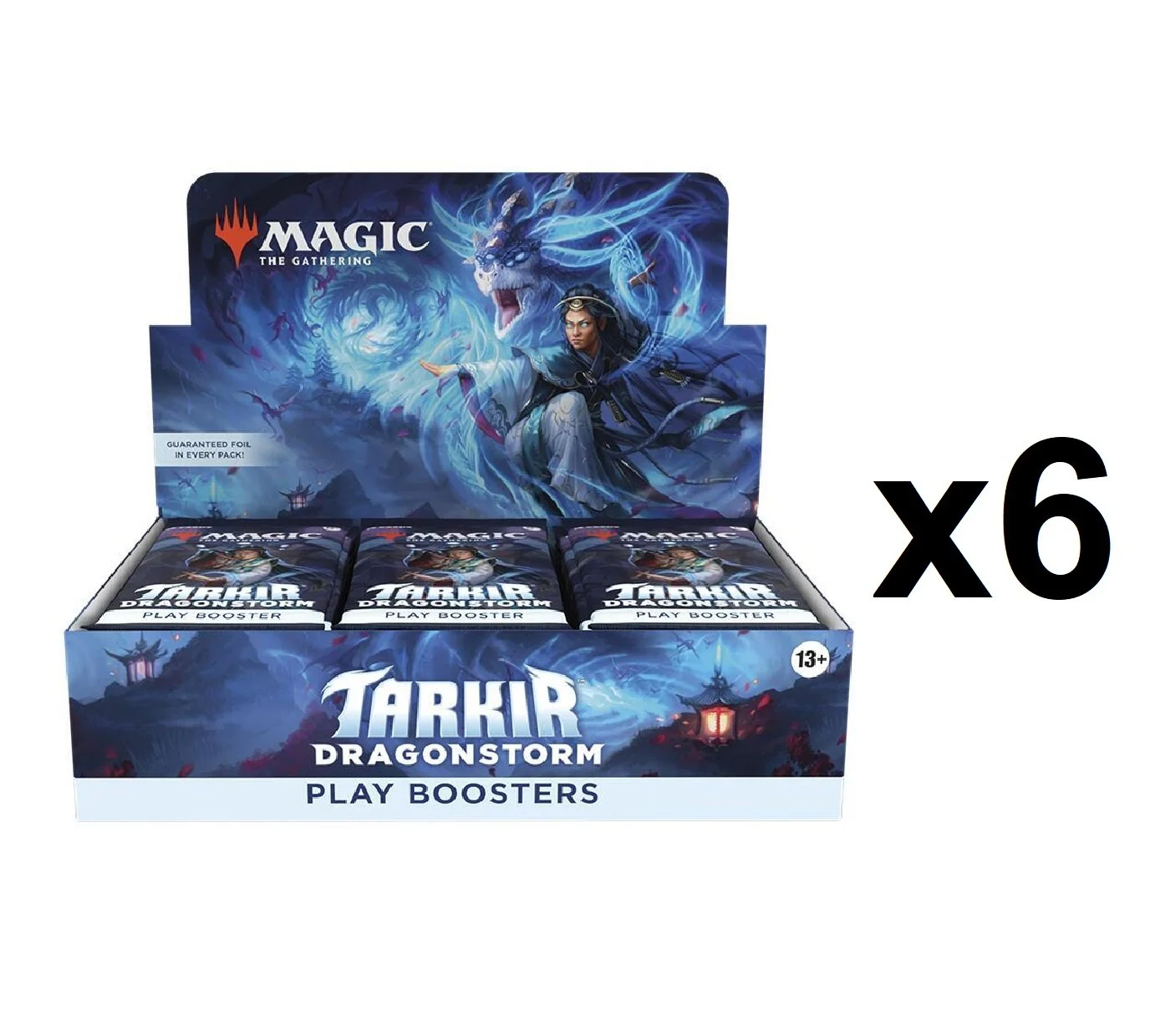 x6 Tarkir Dragonstorm Play Booster Displays [BACK ORDER]