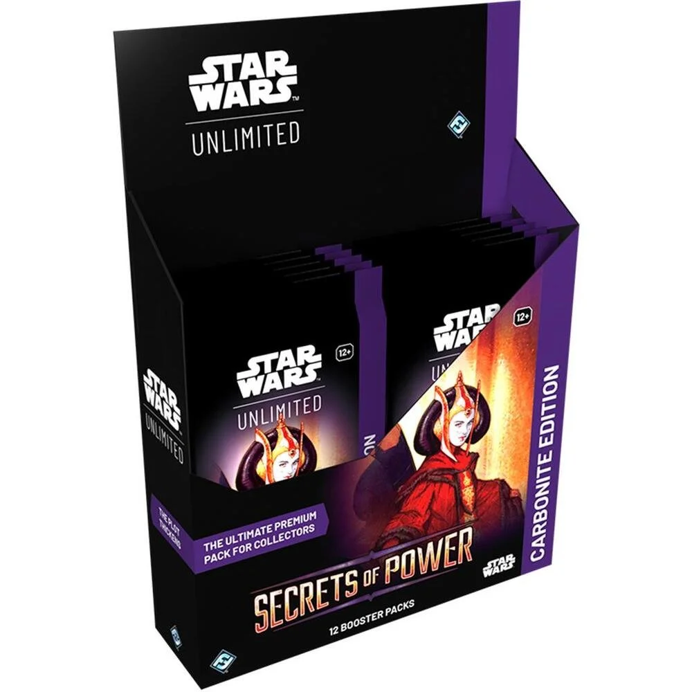 Secrets of Power Carbonite Edition - Booster Display - Star Wars Unlimited