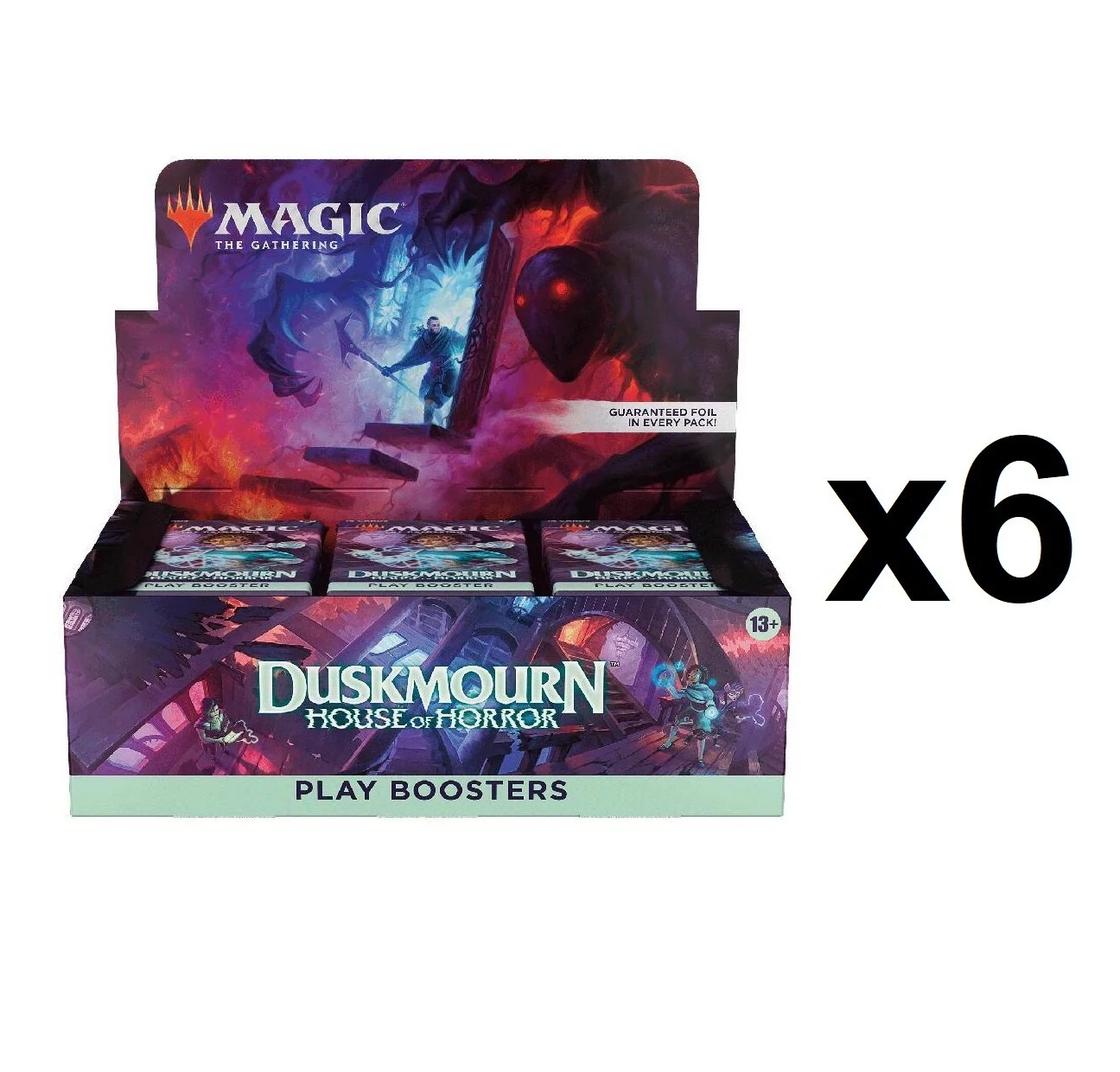 x6 Duskmourn House of Horror Play Boosters [BACK ORDER]