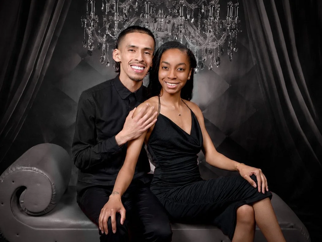 Oscar Bracho and his wife Kaitlyn-Davis Linton