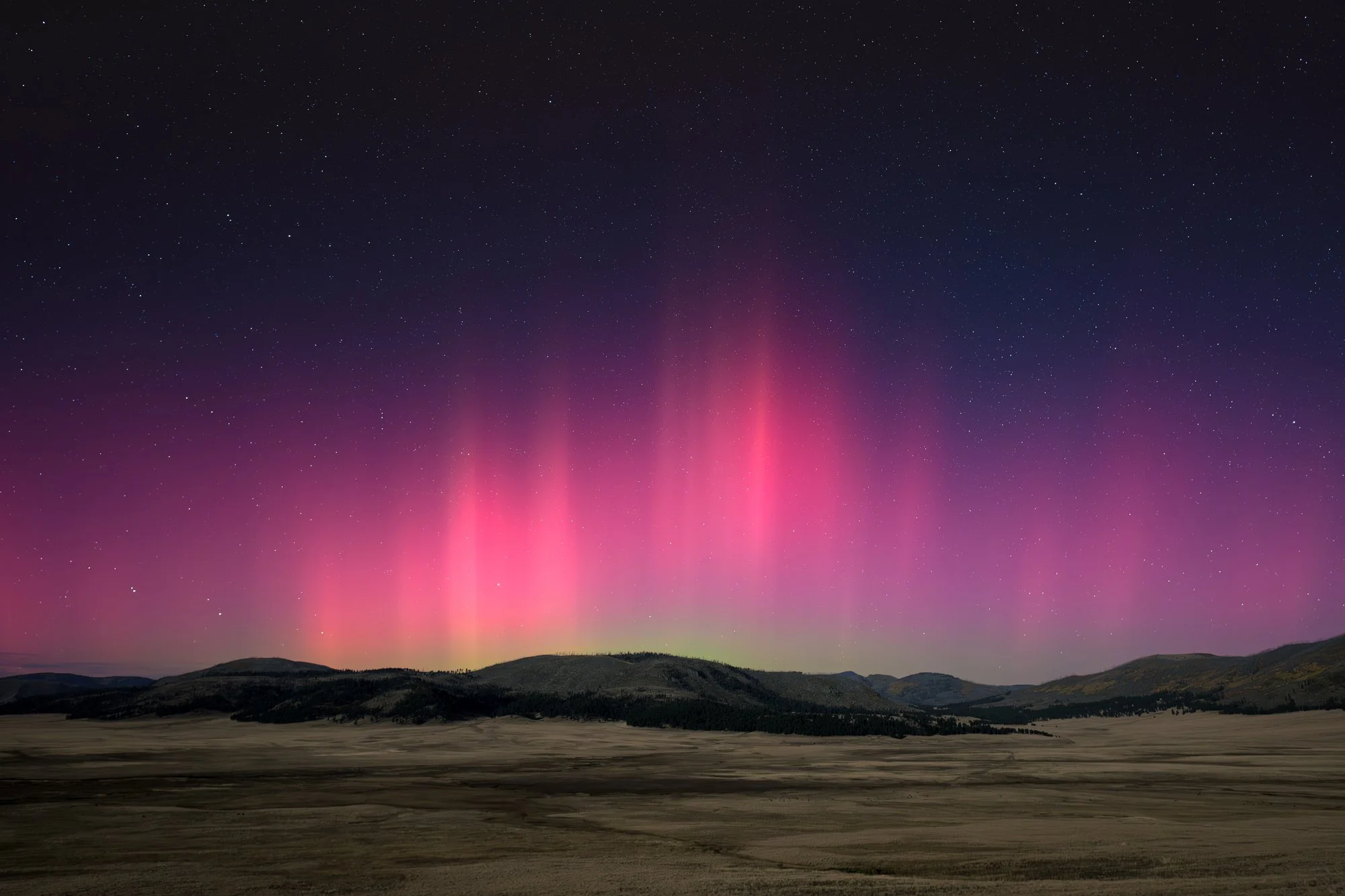 NIGHTSCAPES 2ND PLACE: AARON LEWIS - "Eruption." 