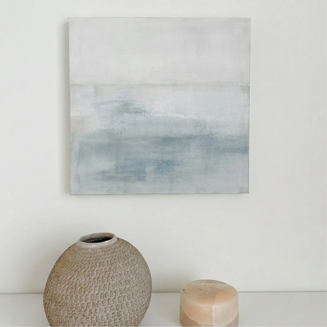 Whisper 17x17 Original Canvas