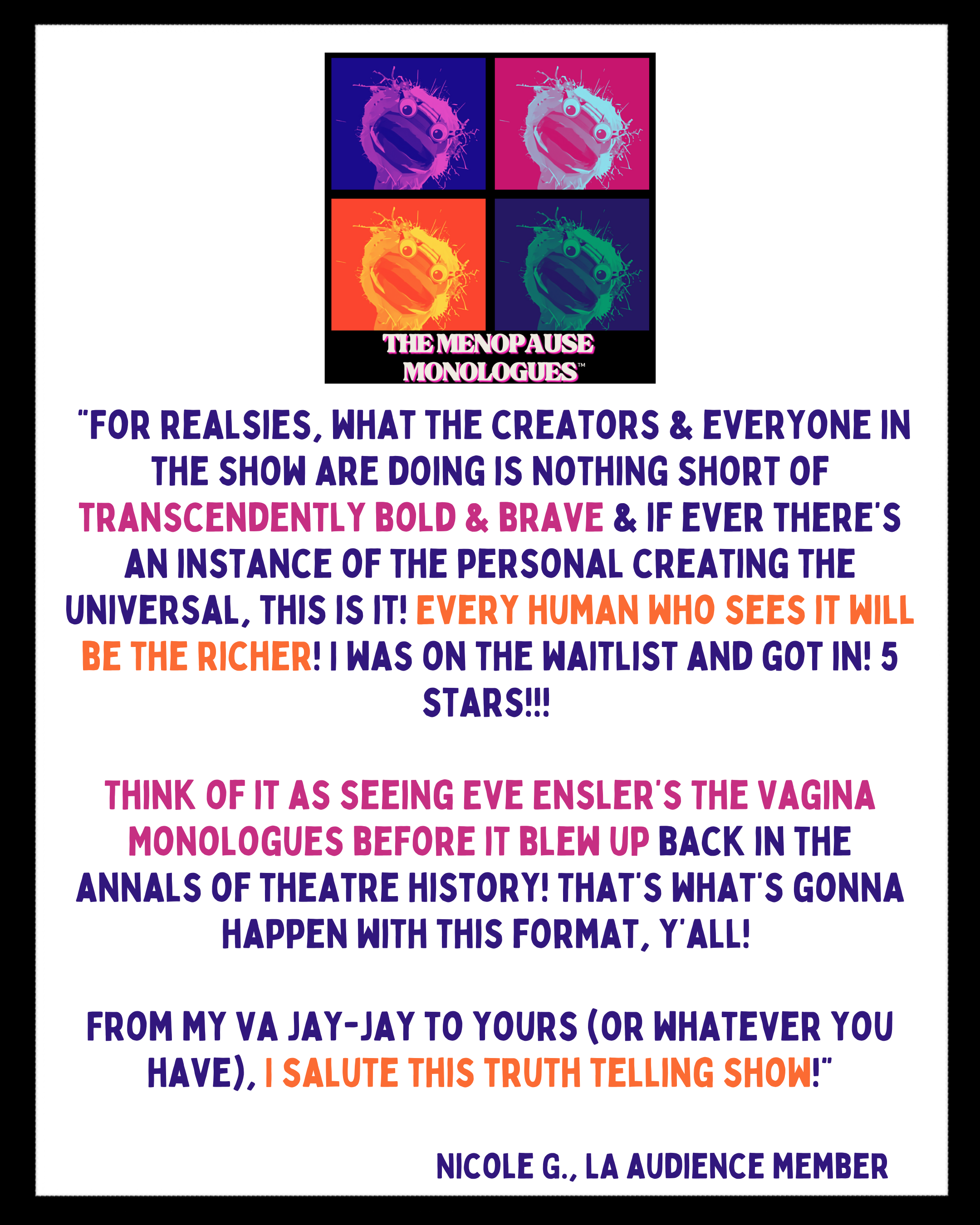 for realsies, what Alina & Lisa & everyone in the show are doing is nothing short of transcendently bold & brave & if ever there’s an instance of the personal creating the universal, this is it! E.png