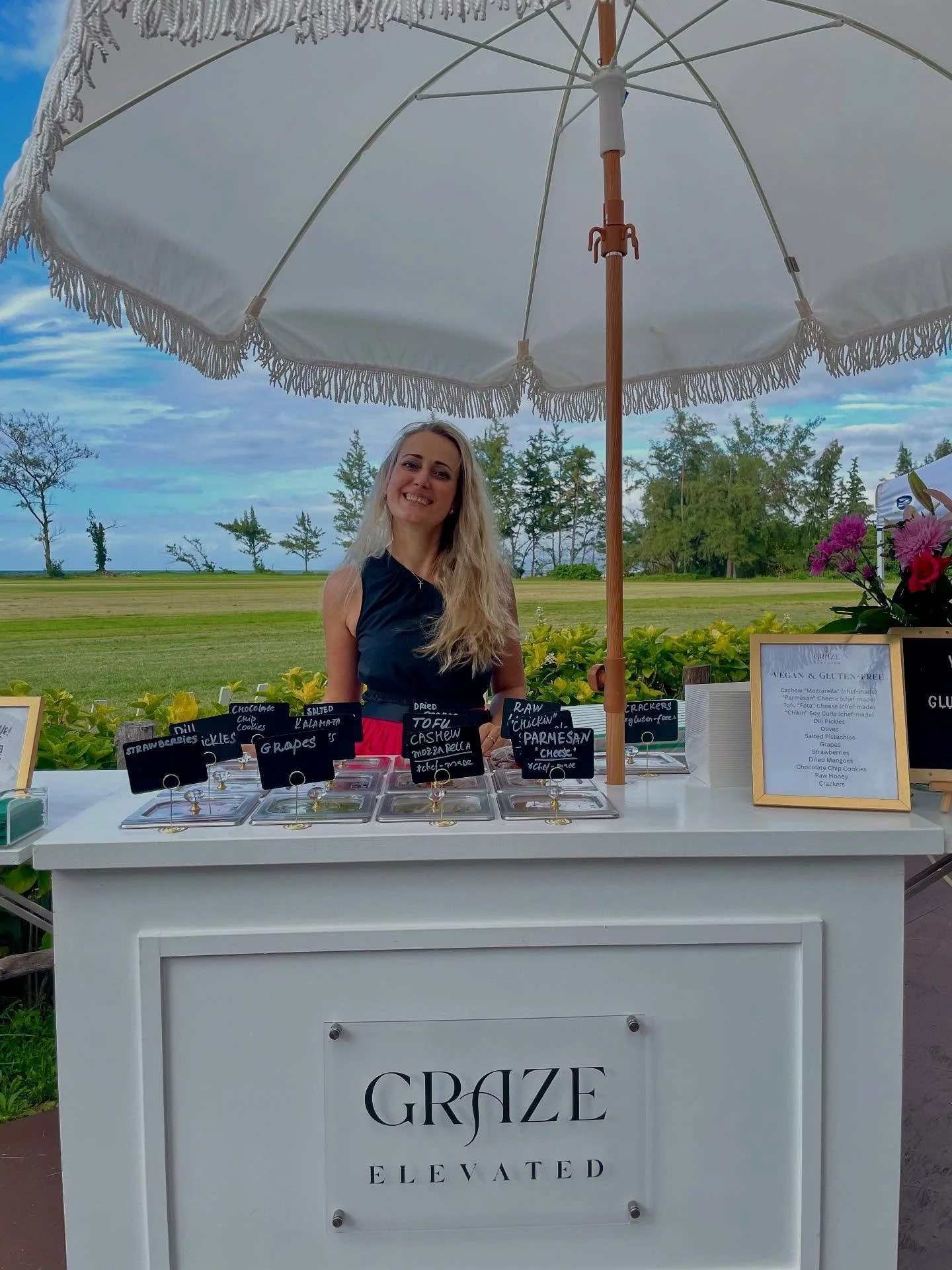 Graze Elevated is the sister brand to Eat Plants Elevate &hearts;️

While Eat Plants Elevate focuses mostly on personalized 1:1 meal prep services, Graze Elevated brings people together&mdash;offering elevated vegan grazing experiences for private ev