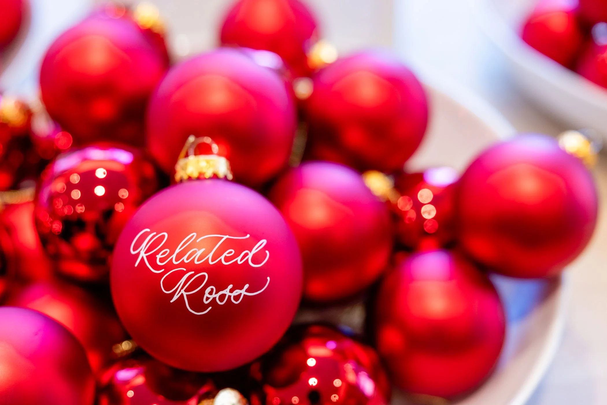 Related Ross ornament personalization in West Palm Beach real estate photo by: Capehart photography