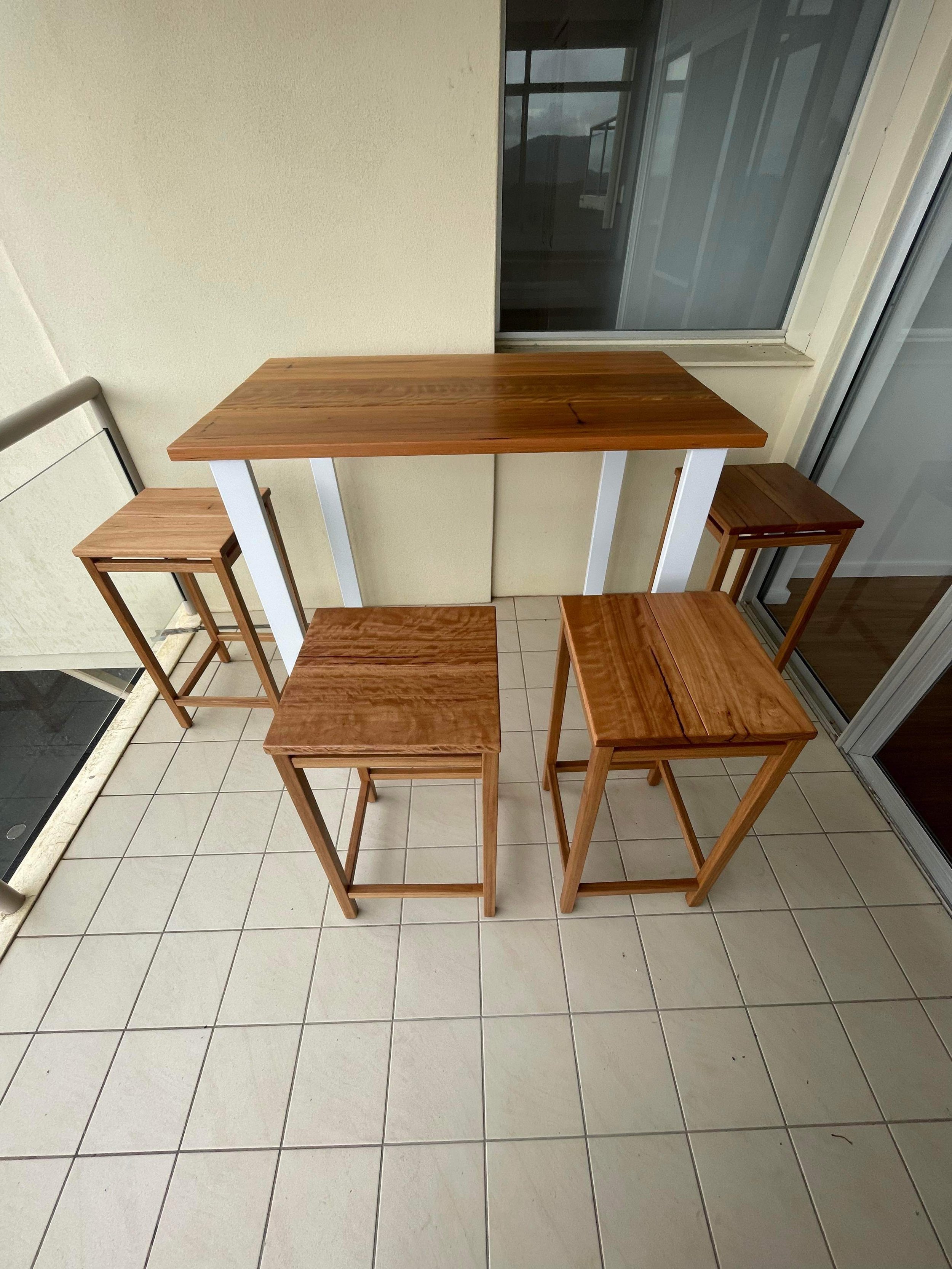 Blackbutt Bar Table and Stools.jpeg