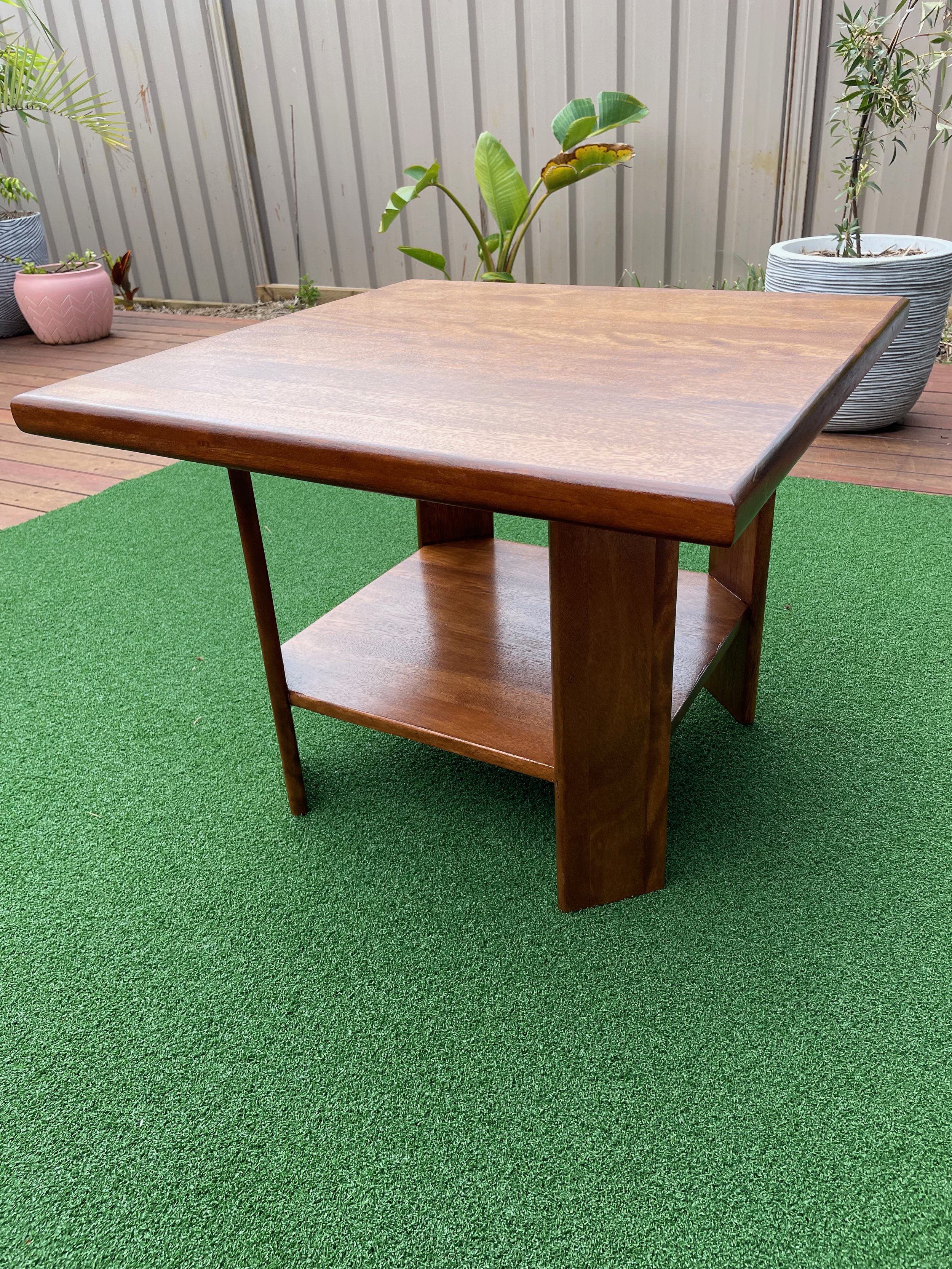 Okume Hardwood Table