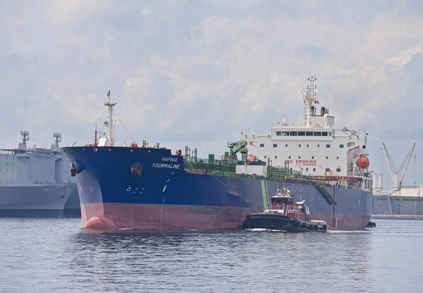 Arriving at the Port of Norfolk