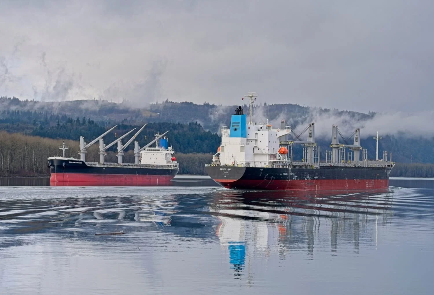 Passing at Kalama