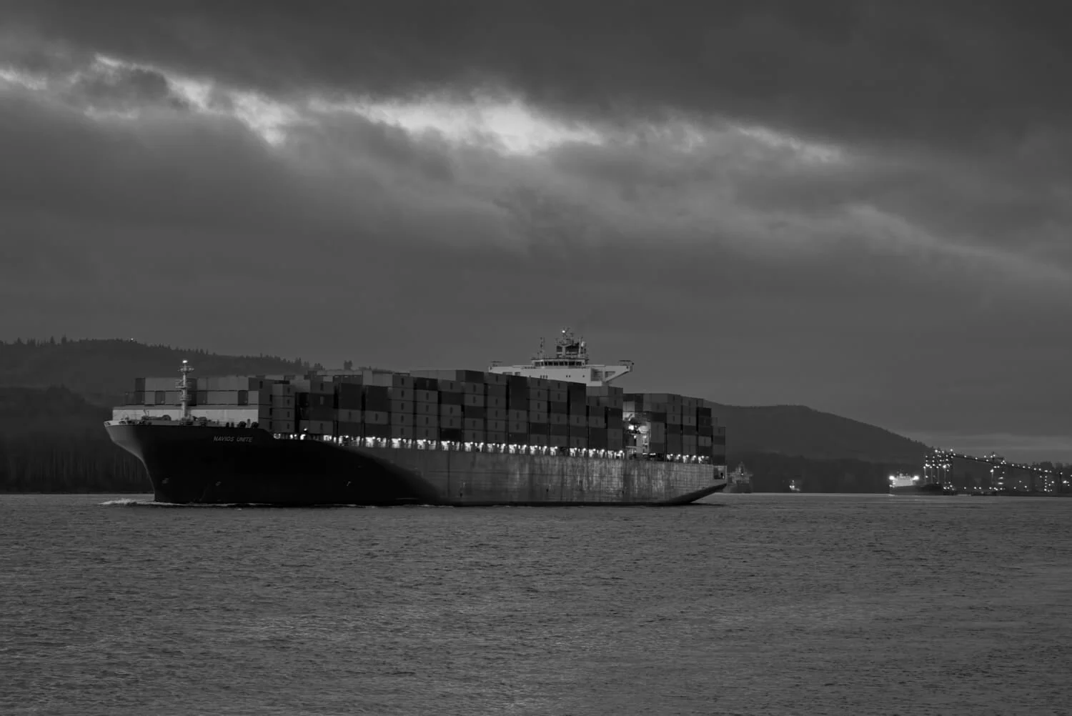 Navios at night