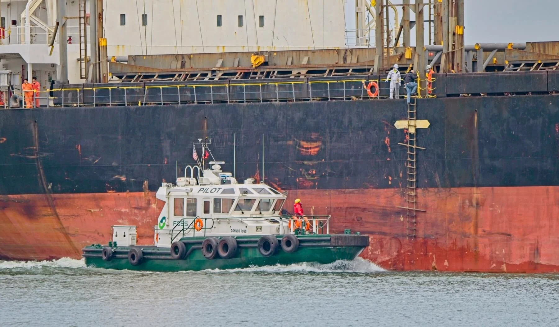 Columbia River Pilot Boarding