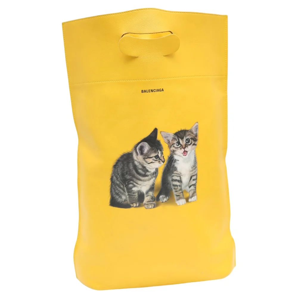 Leather Handbags Balenciaga Cat Purse Balenciaga Kitten Leather