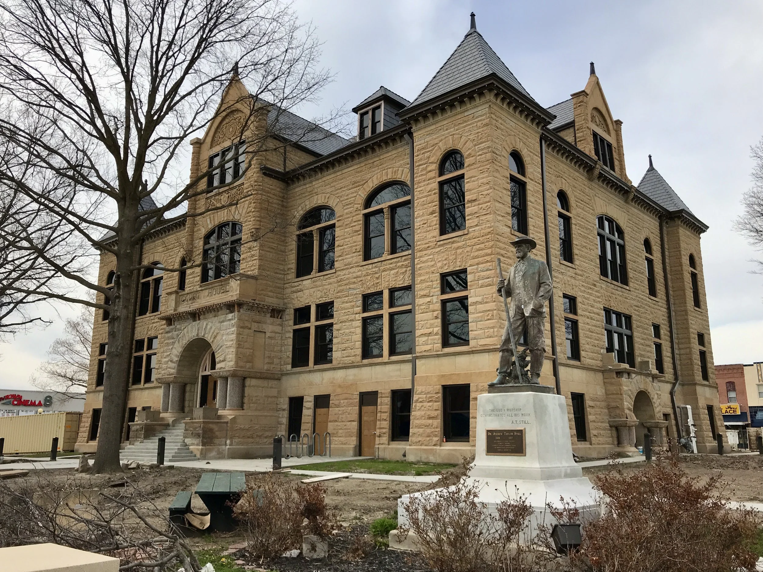 Kirksville, Missouri - The Adair County Courthouse and Historical Society & Museum