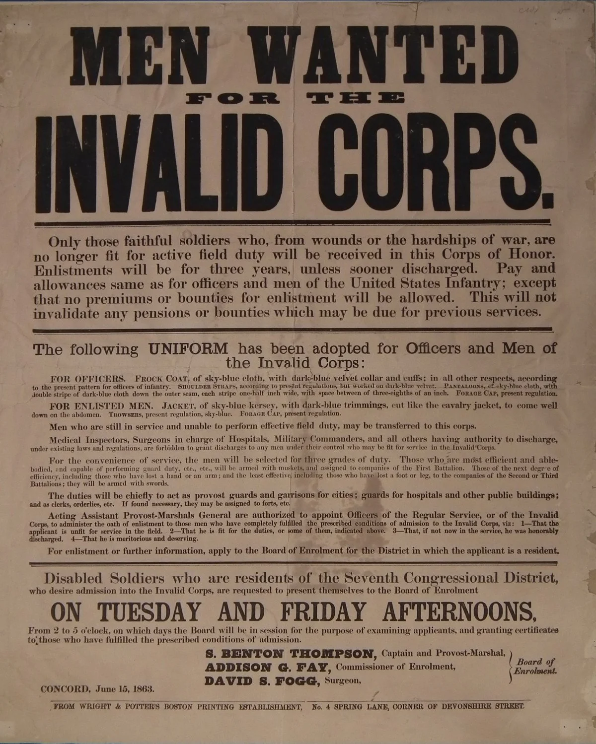 The Veteran Reserve Corps in the Civil War