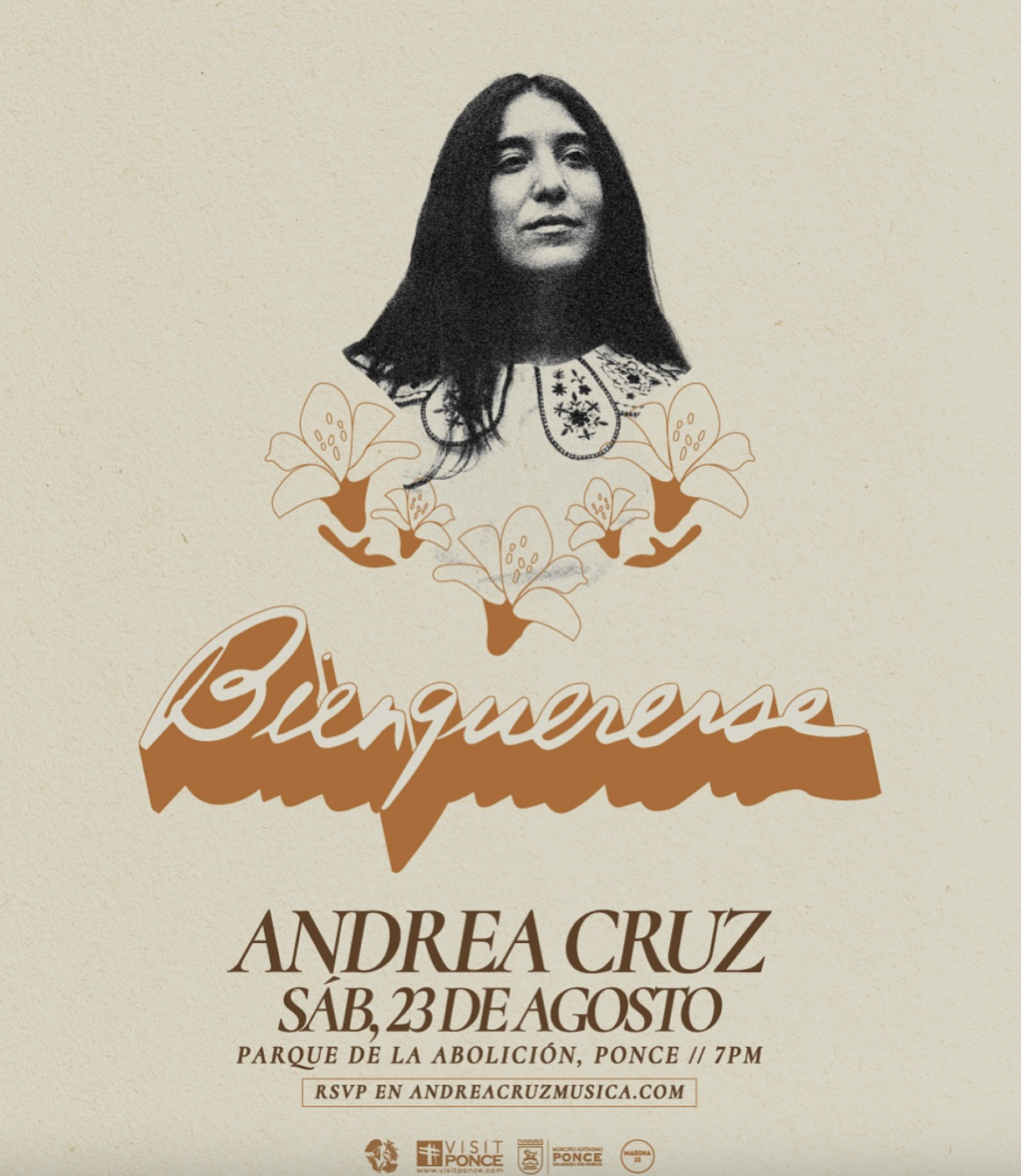 Bienquererse: Lanzamiento del nuevo álbum de Andrea Cruz en Ponce