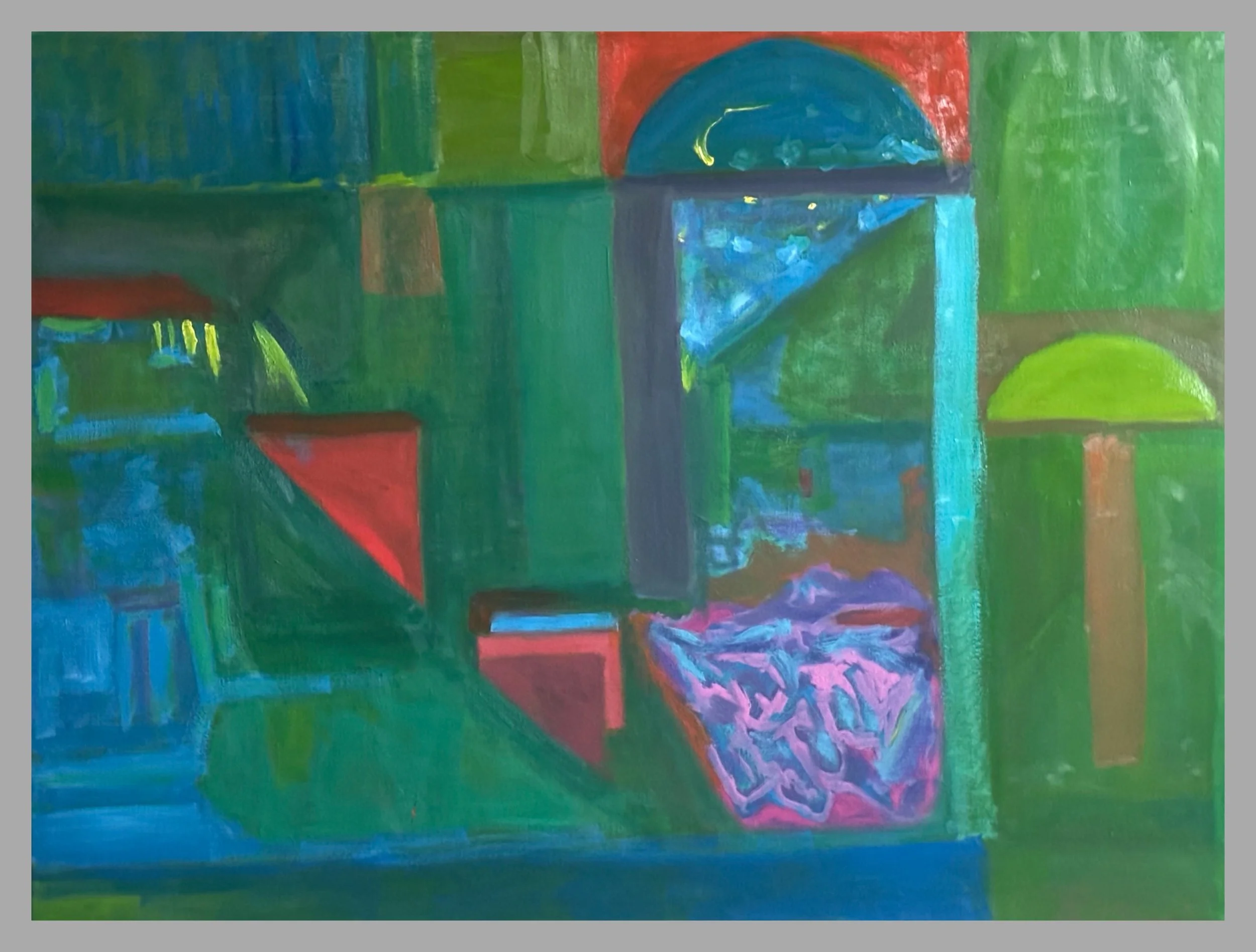 A141, oil on linen, 36x48", 2025