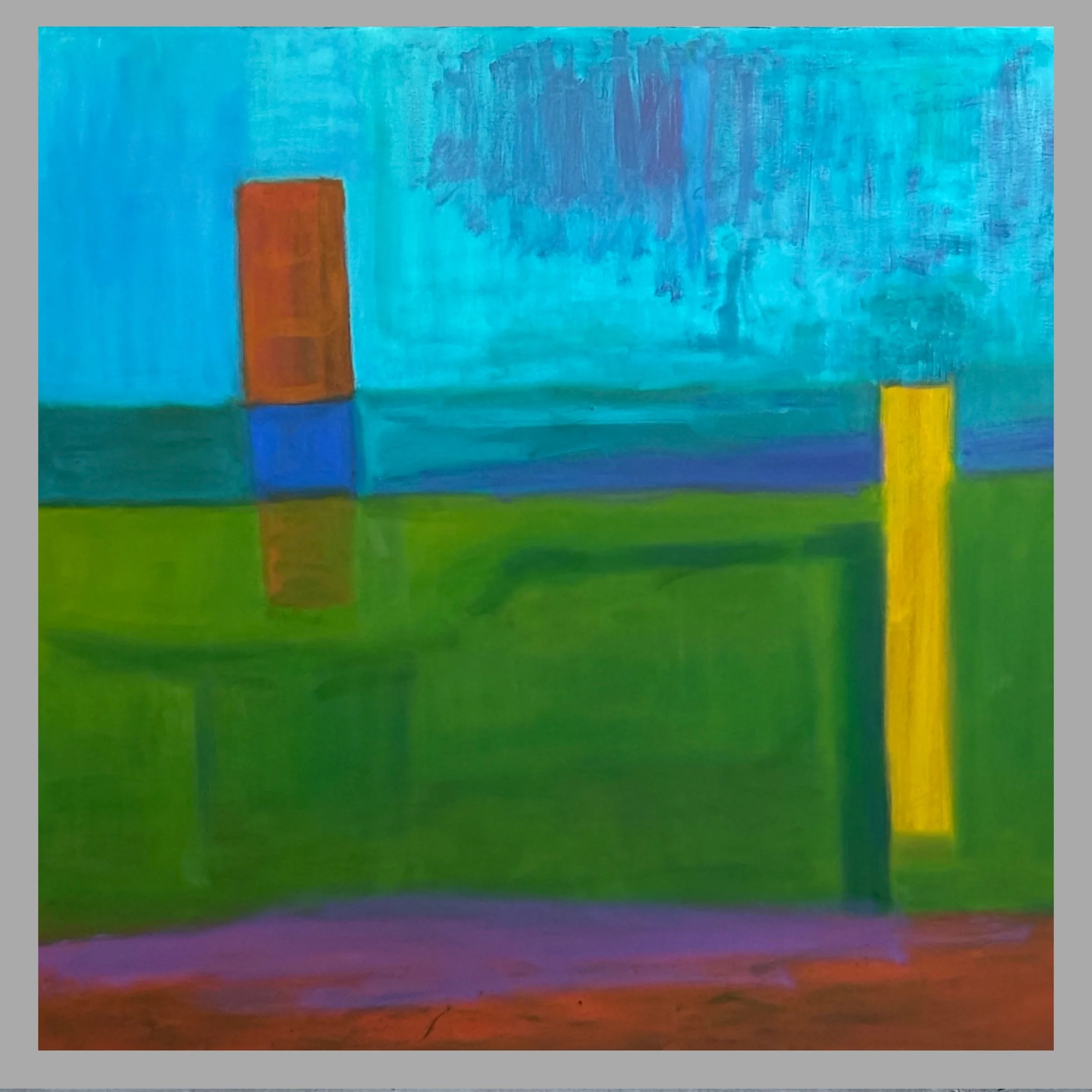 A125, oil on linen, 36x36", 2025