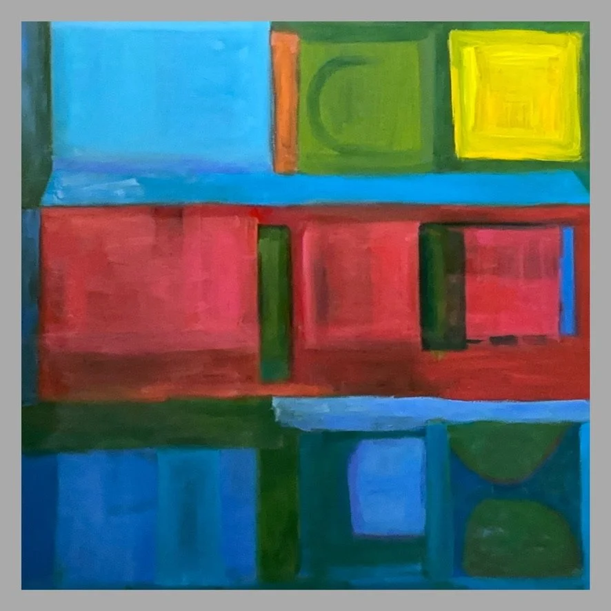 A126, oil on linen, 36x36", 2025