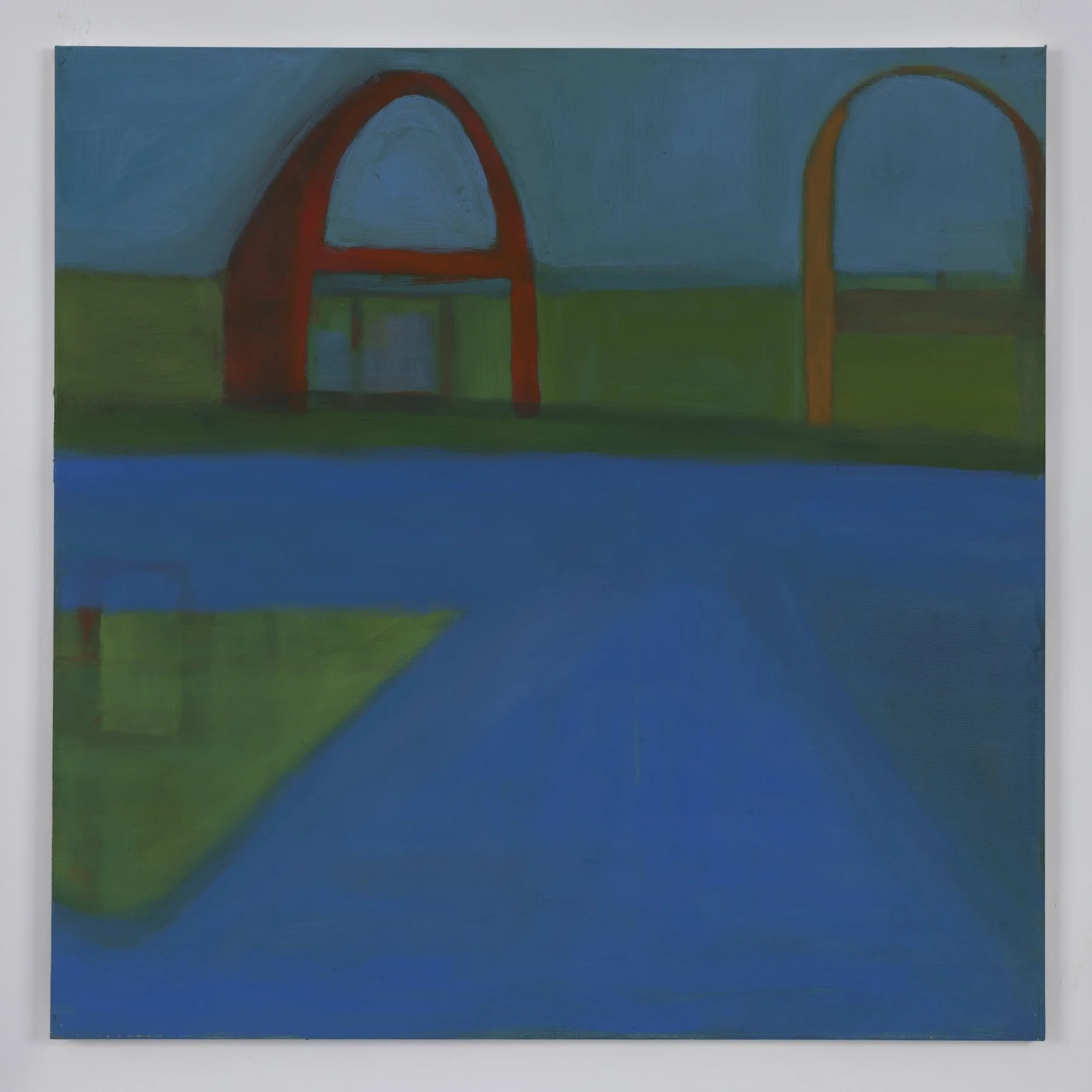 A64, oil on canvas, 30x30", 2024