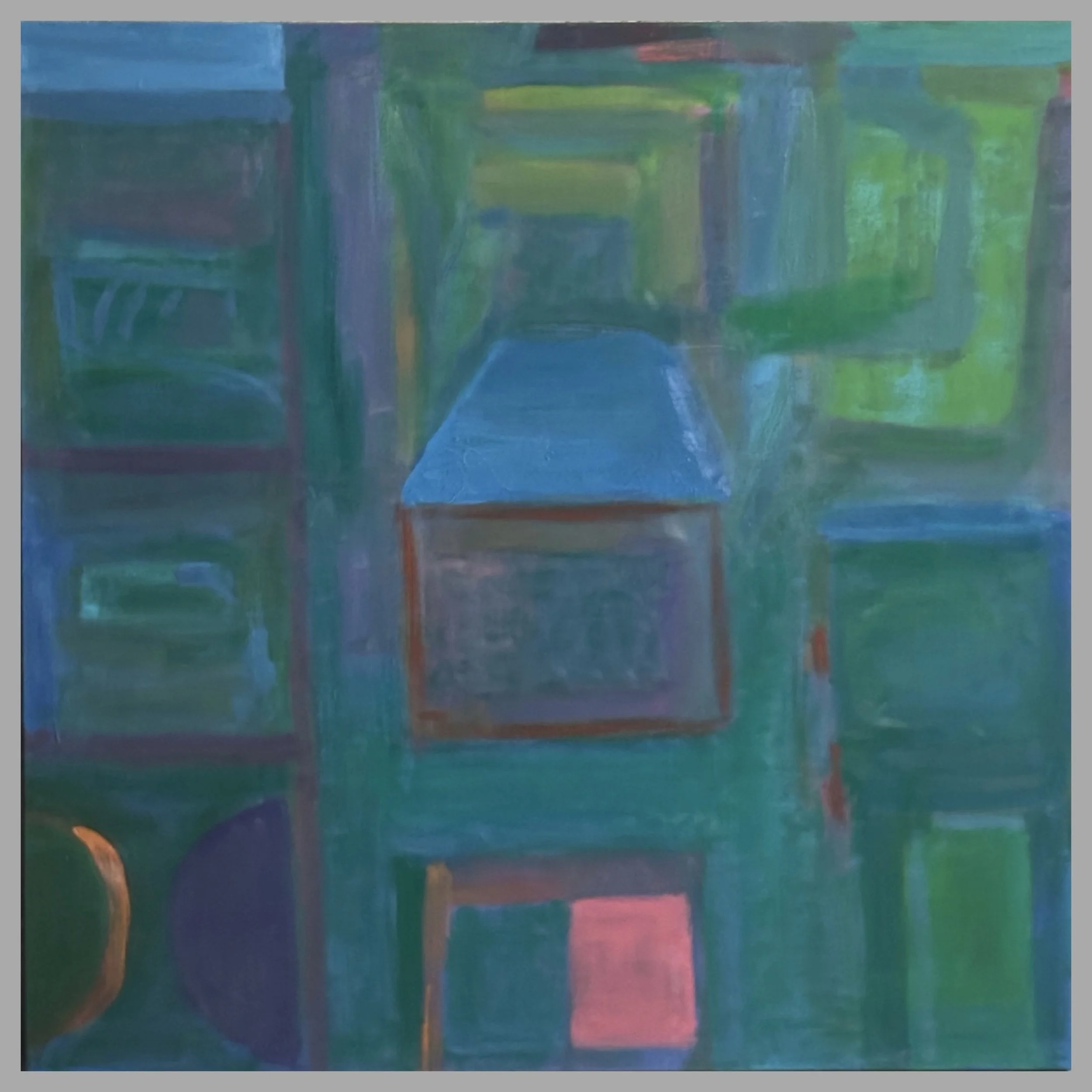 A126, oil on linen, 36x36", 2025