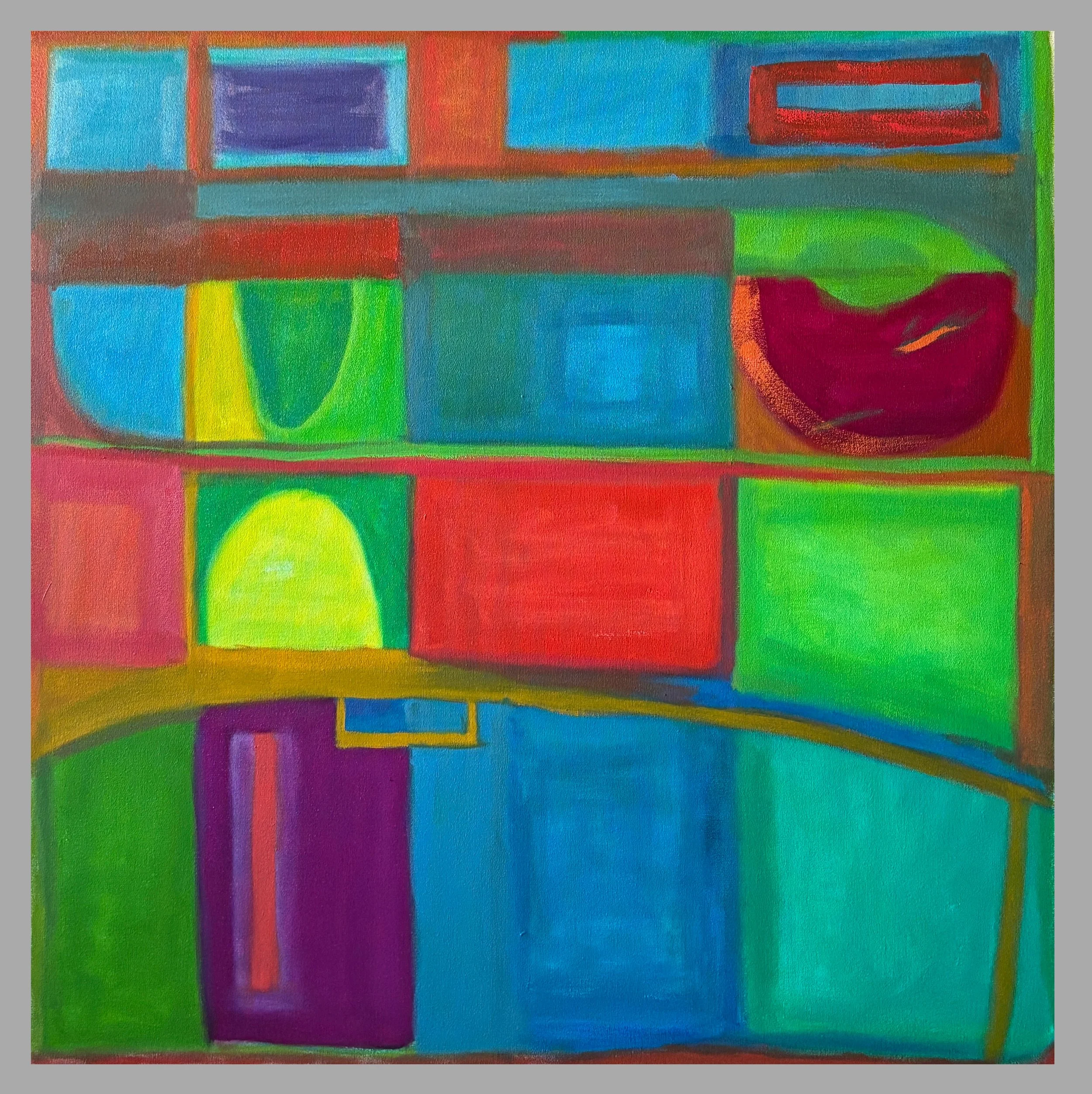 A75, oil on canvas, 36 x 36, 2025