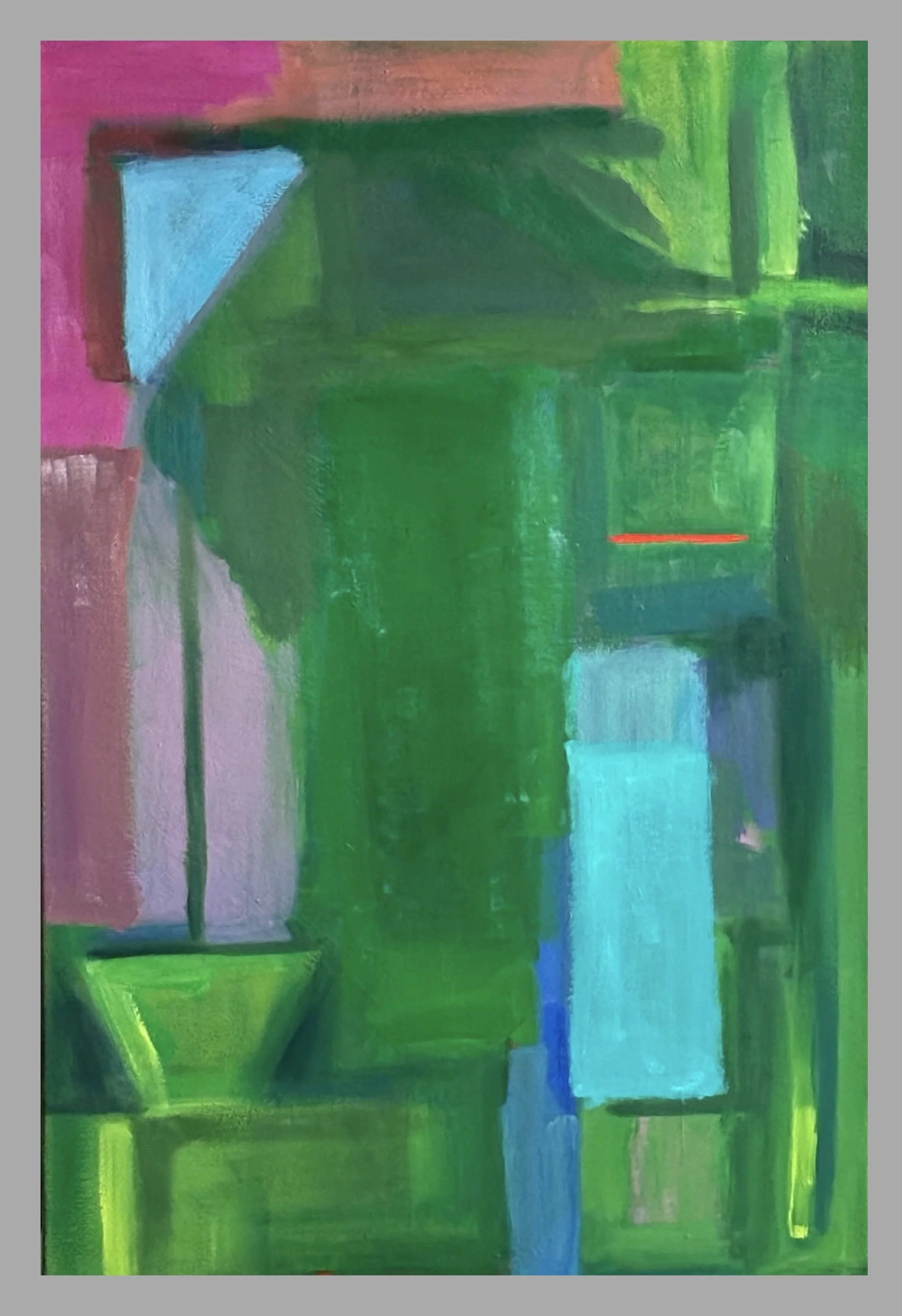 A127, oil on linen, 36x24", 2025